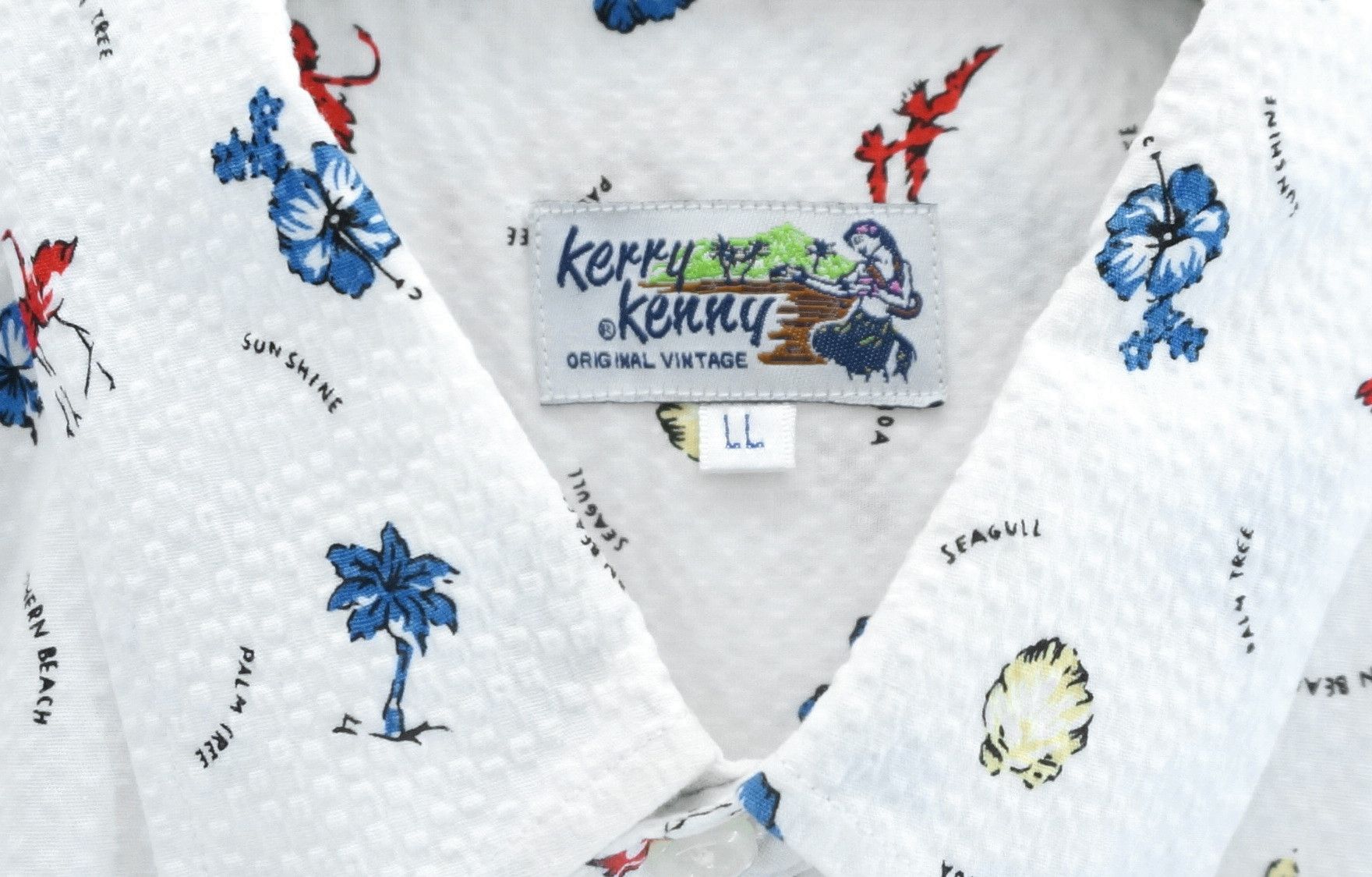 Japanese Brand KERRY KENNY Beach Hawaiian Shirt Size US M / EU 48-50 / 2 - 4 Thumbnail