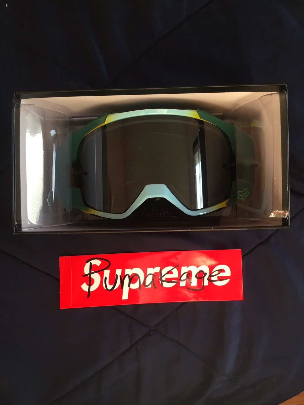 Supreme Honda Fox Racing vue Goggles