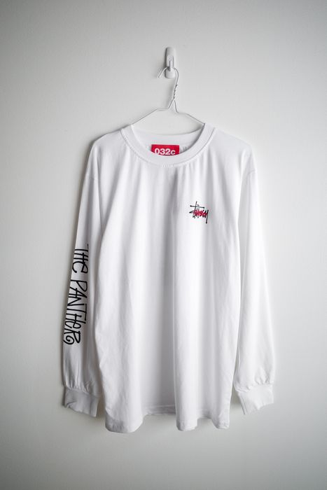 032c Stussy x 032c Panther longsleeve | Grailed