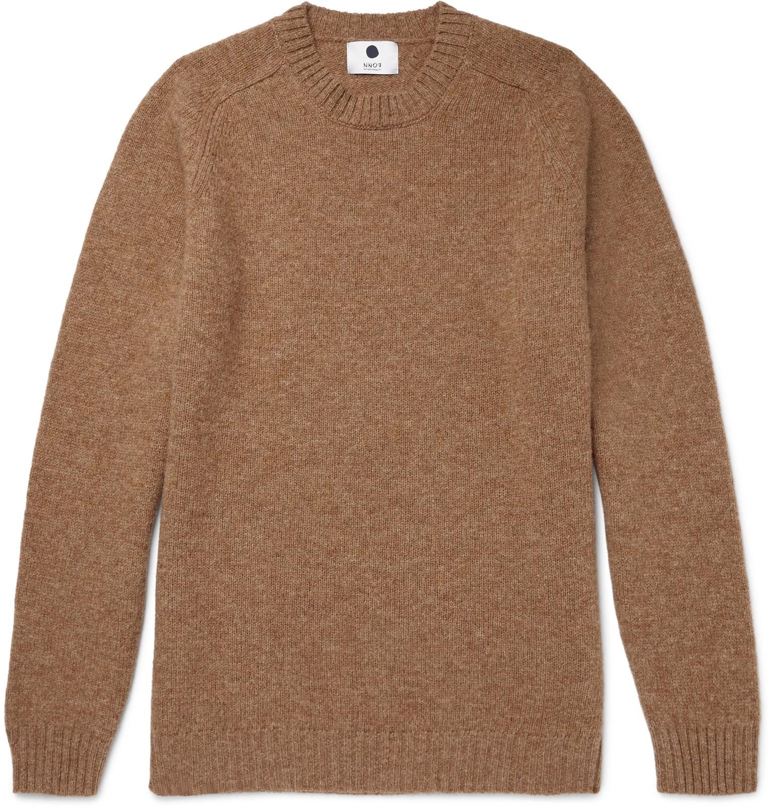 NN07 Nathan Knoll 100% Wool Sweater in Sand Size US M / EU 48-50 / 2 - 1 Thumbnail