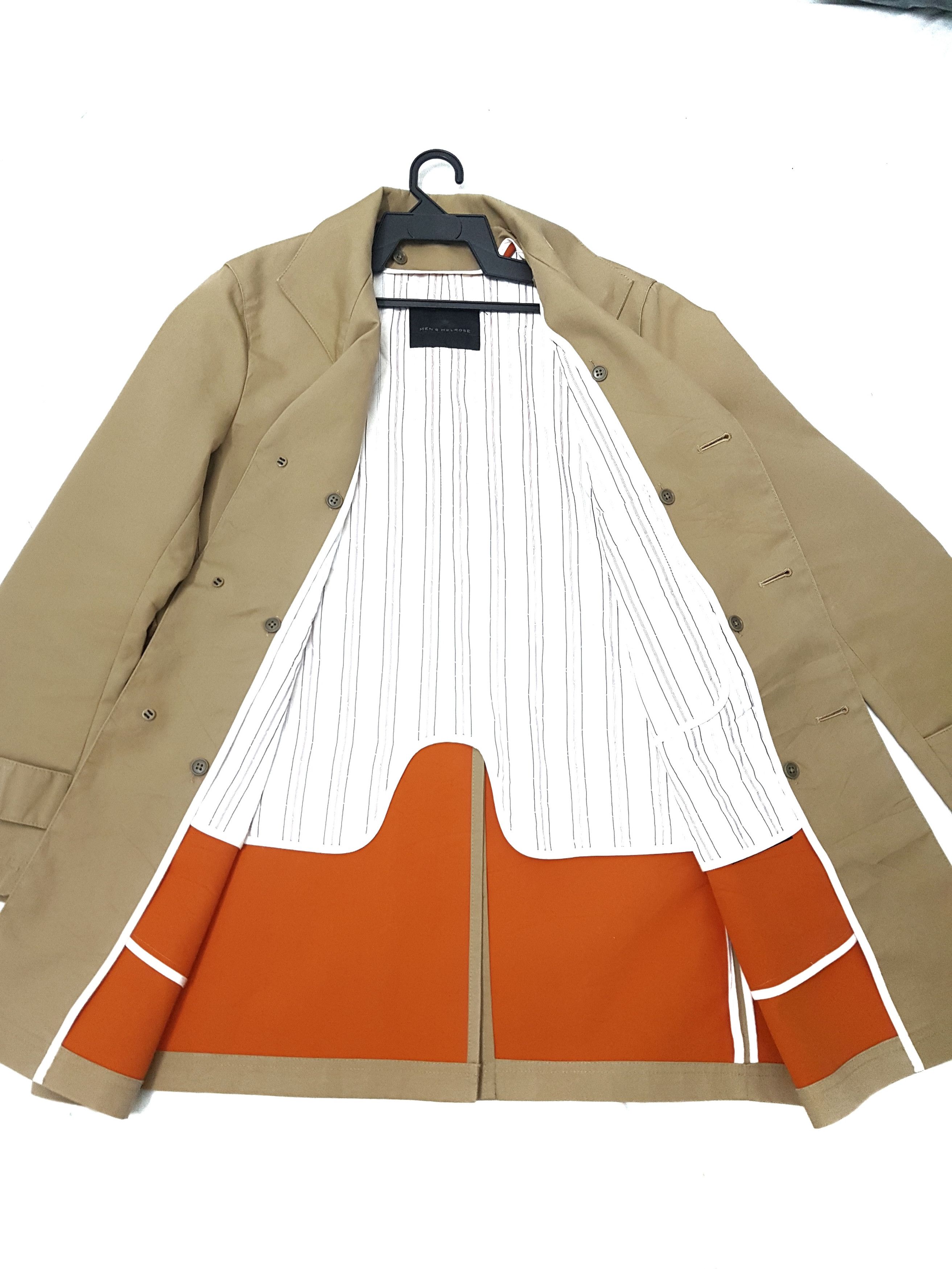 Mens Melrose Long Coat Jacket