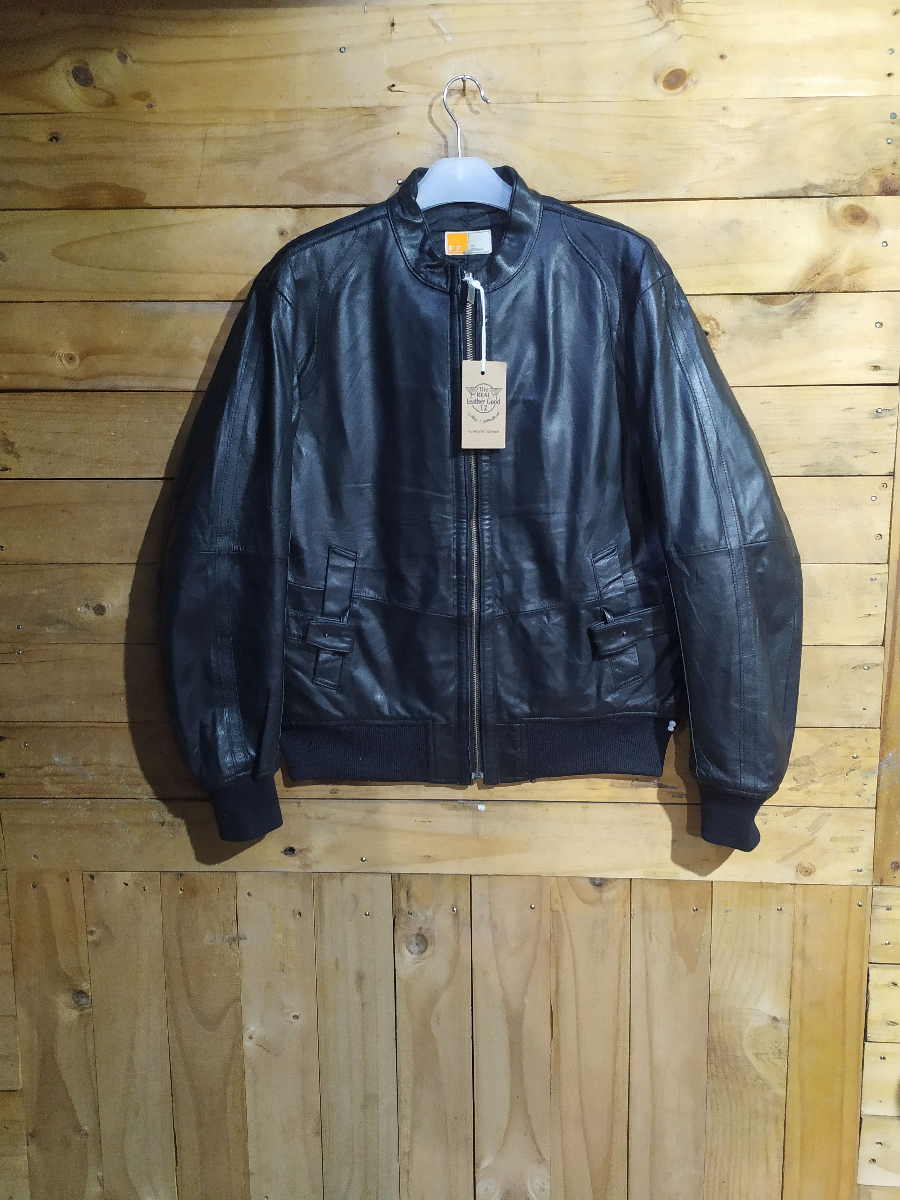 Ermenegildo Zegna × Z Zegna ERMENEGILDO ZEGNA EZ BY ZEGNA LEATHER CASUAL JACKET Size US L / EU 52-54 / 3 - 1 Thumbnail