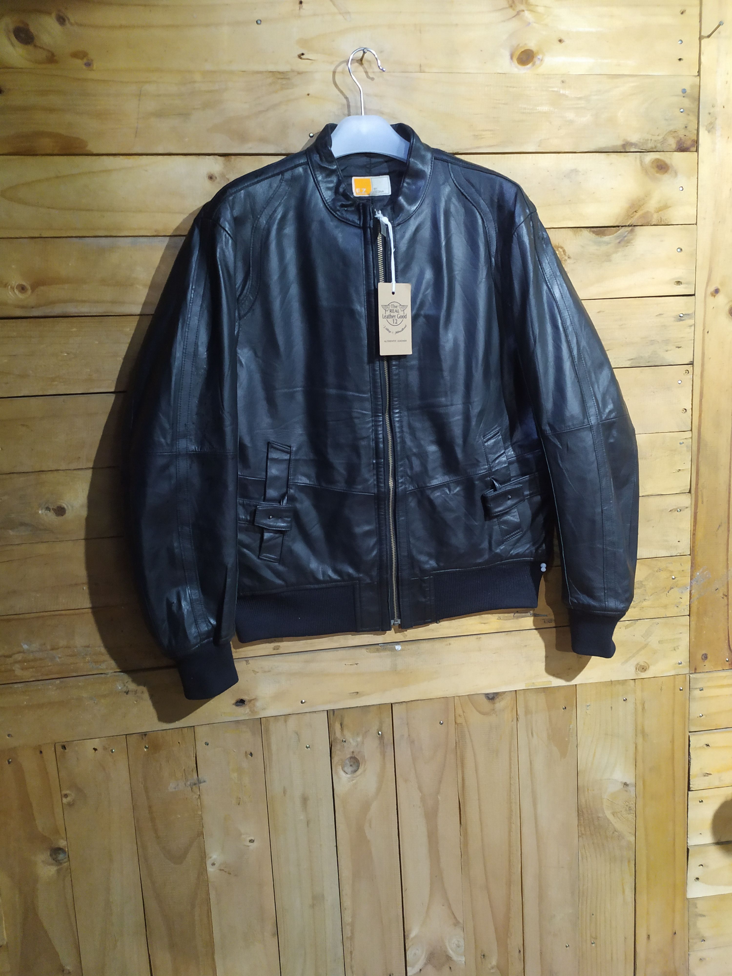 Ermenegildo Zegna × Z Zegna ERMENEGILDO ZEGNA EZ BY ZEGNA LEATHER CASUAL JACKET Size US L / EU 52-54 / 3 - 8 Thumbnail