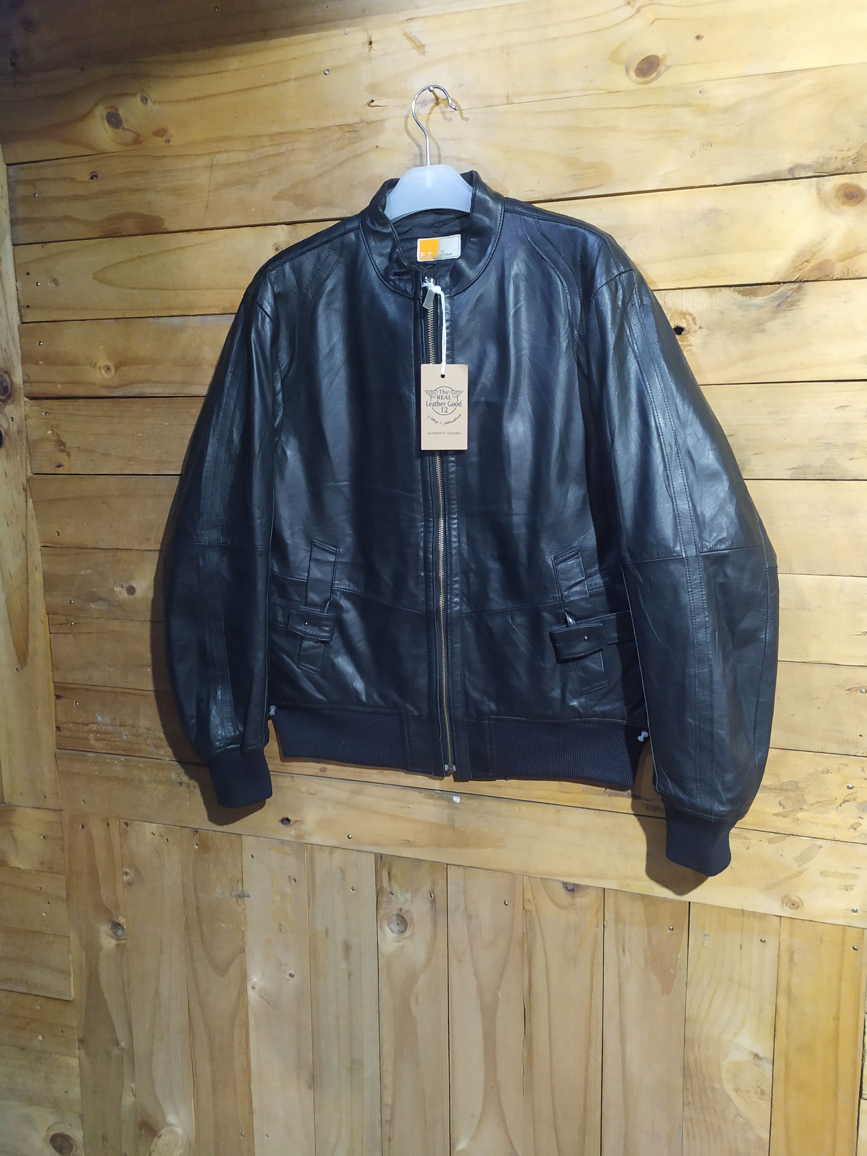 Ermenegildo Zegna × Z Zegna ERMENEGILDO ZEGNA EZ BY ZEGNA LEATHER CASUAL JACKET Size US L / EU 52-54 / 3 - 10 Thumbnail