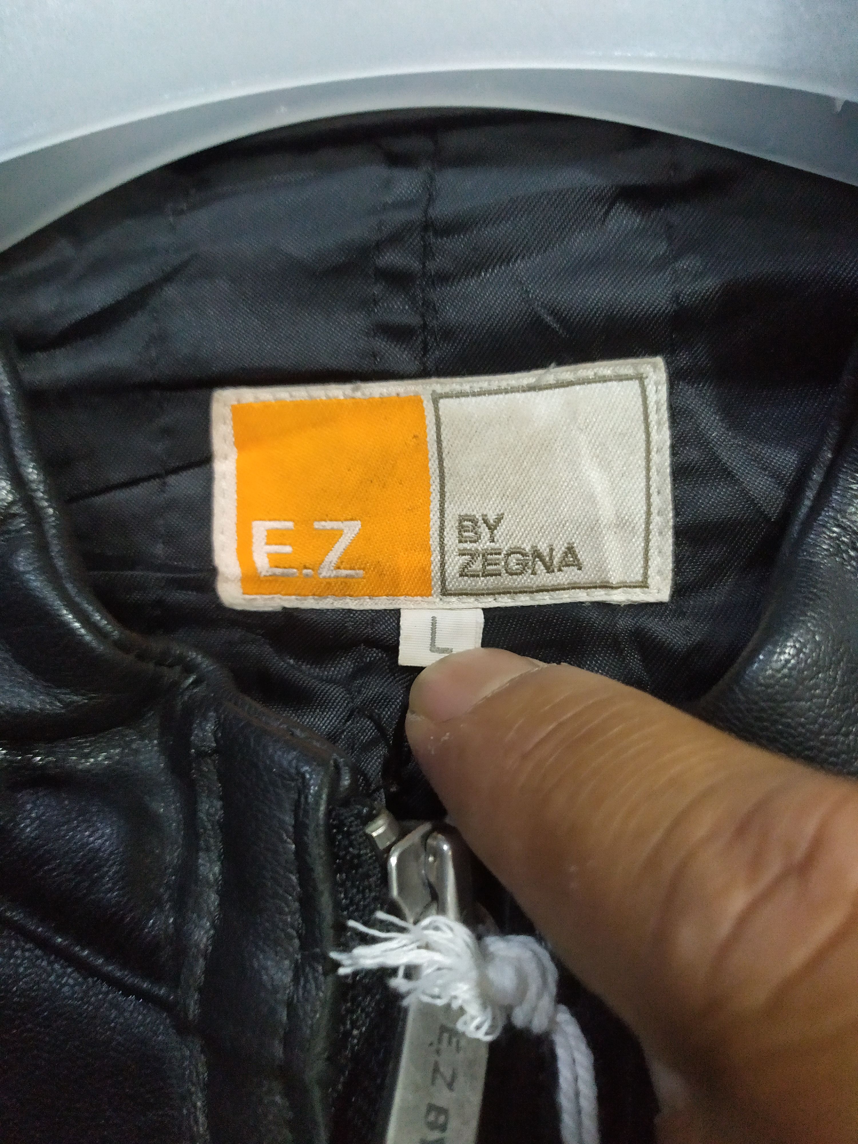 Ermenegildo Zegna × Z Zegna ERMENEGILDO ZEGNA EZ BY ZEGNA LEATHER CASUAL JACKET Size US L / EU 52-54 / 3 - 2 Thumbnail