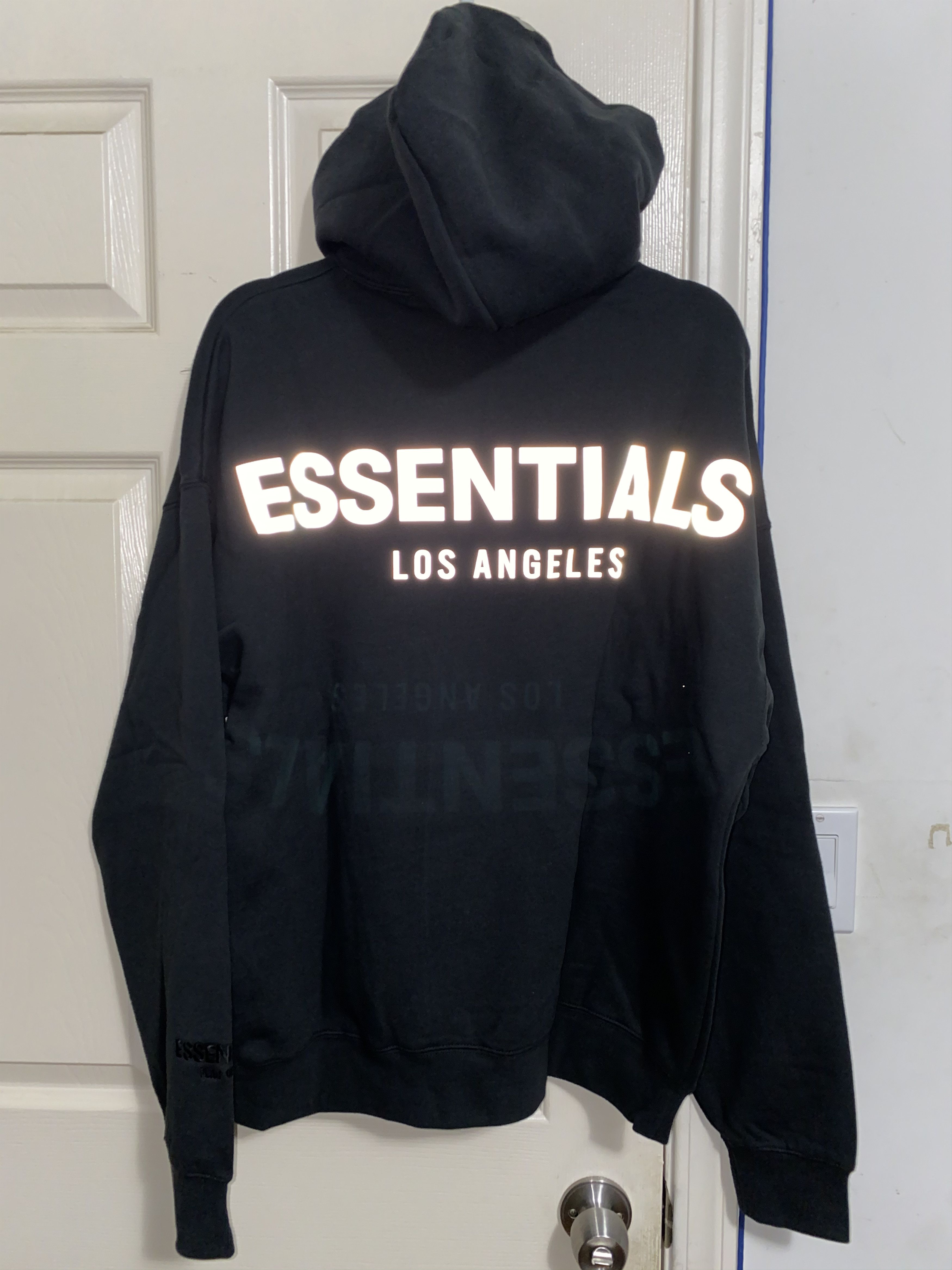 Fear of God Essential Hoodie LA Los Angeles Exclusive Grailed