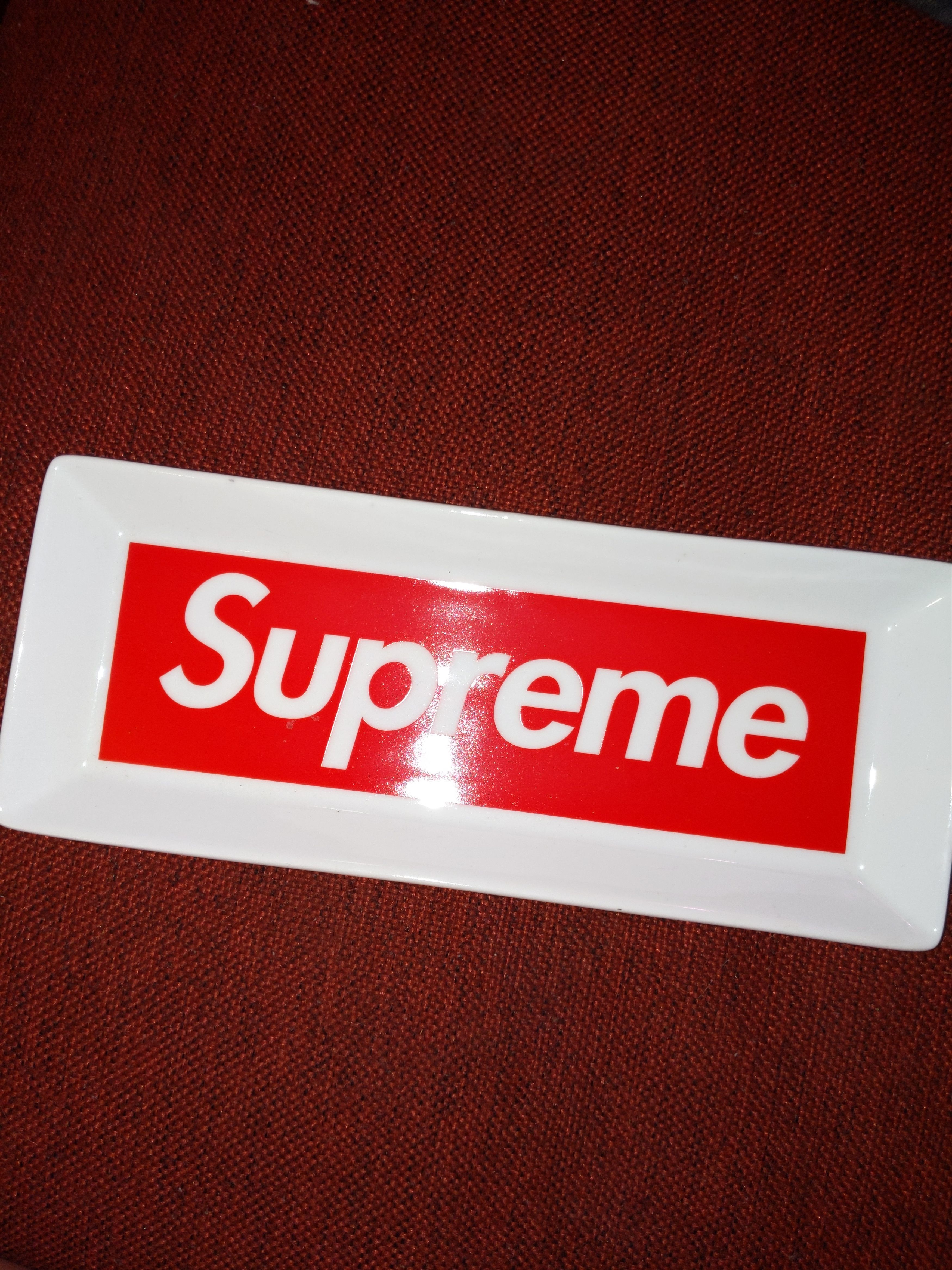 Supreme Supreme Box Logo Ceramic Tray 2014 | Grailed