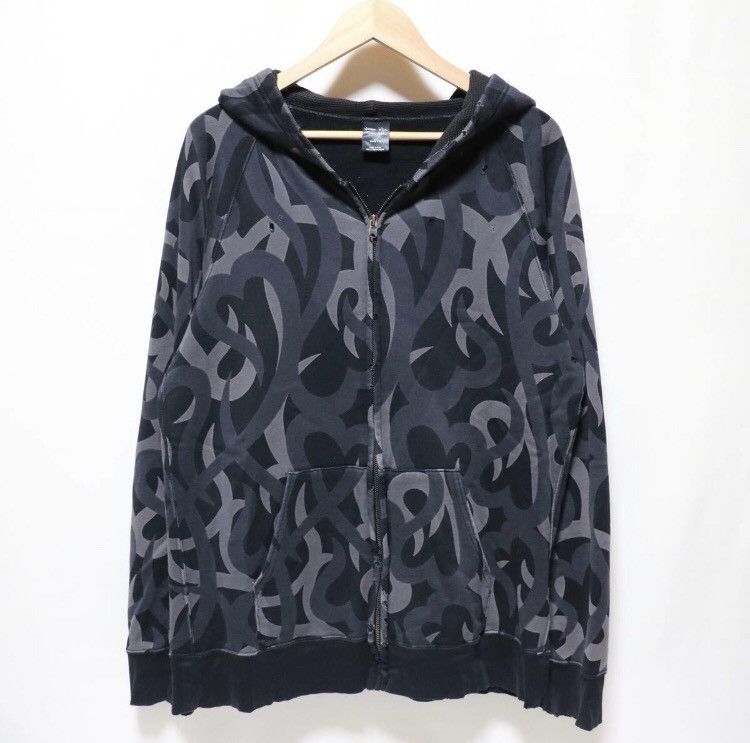 トップス 04aw Number (N)ine Heart Tribal Hoodie 1 Number (N)ine Number (N)ine AW04 TRIBAL HEARTS HOODIE | Grailed