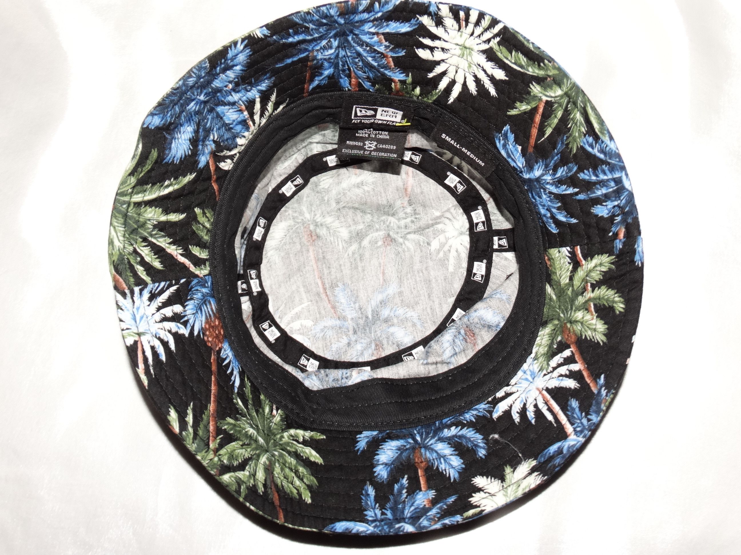 Flannel × New Era B1 New era hawaiian print Bucket Hat S 56cm rare Size ONE SIZE - 4 Thumbnail