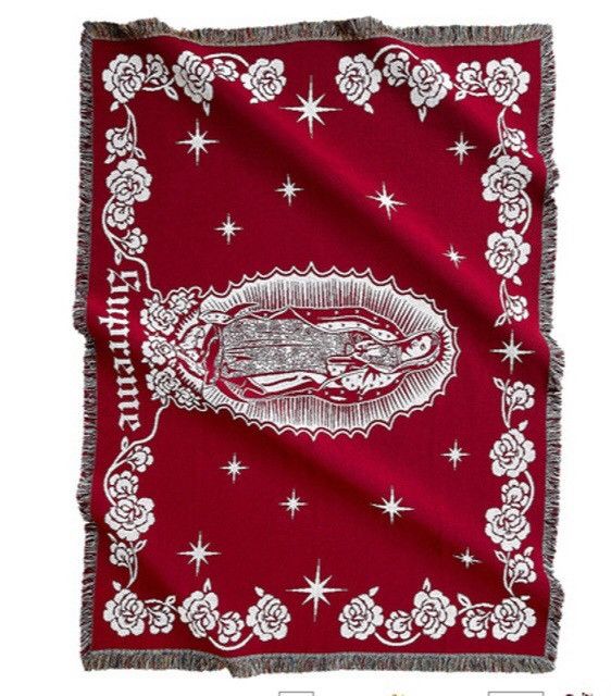 Supreme blanket virgin mary sale