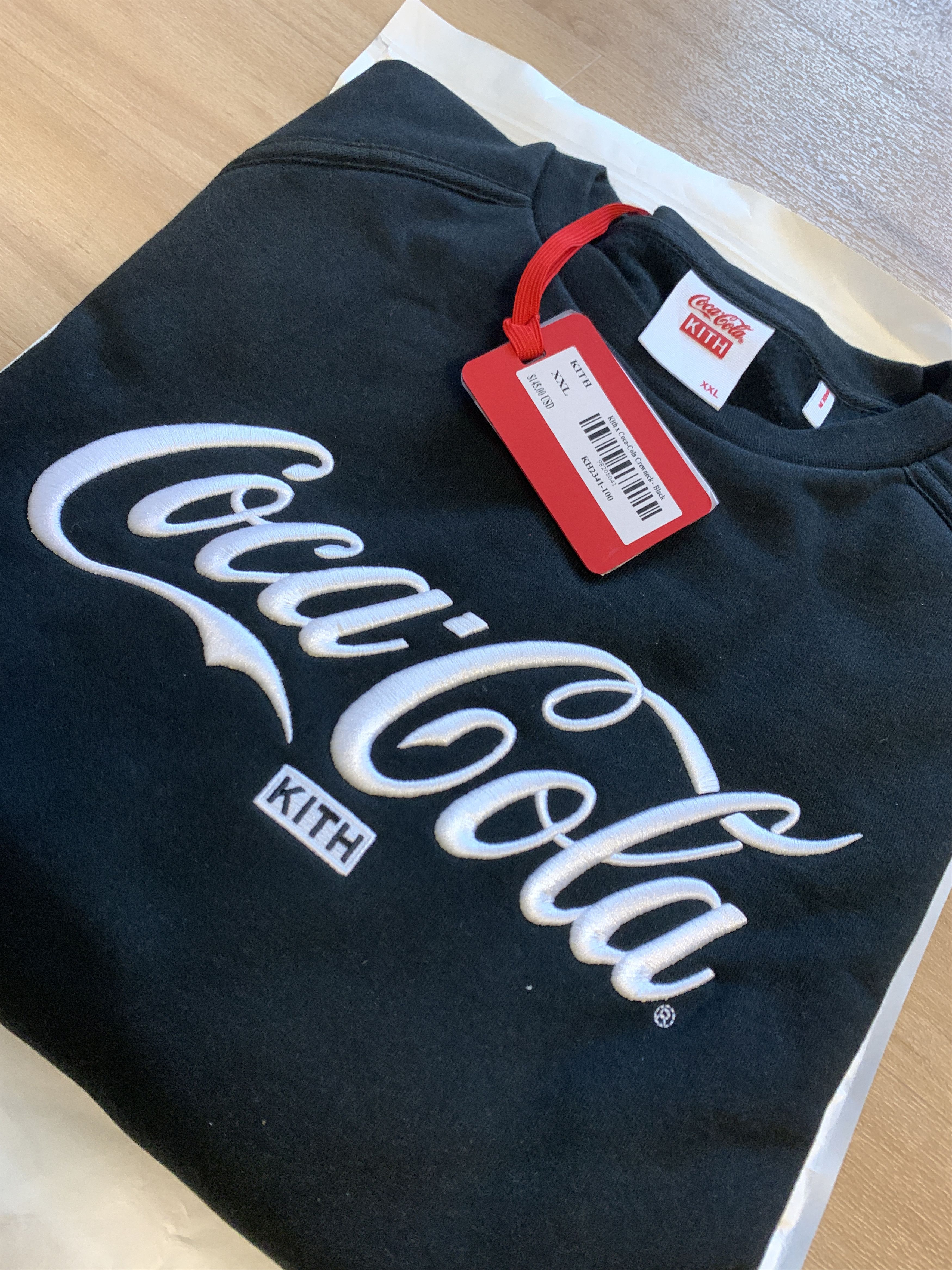 Kith Kith x Coca Cola Crewneck Black | Grailed