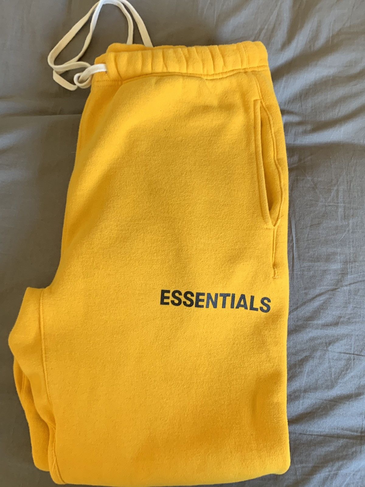 Fear of God × Pacsun Fear of God Essentials Jogger Yellow Size M | Grailed