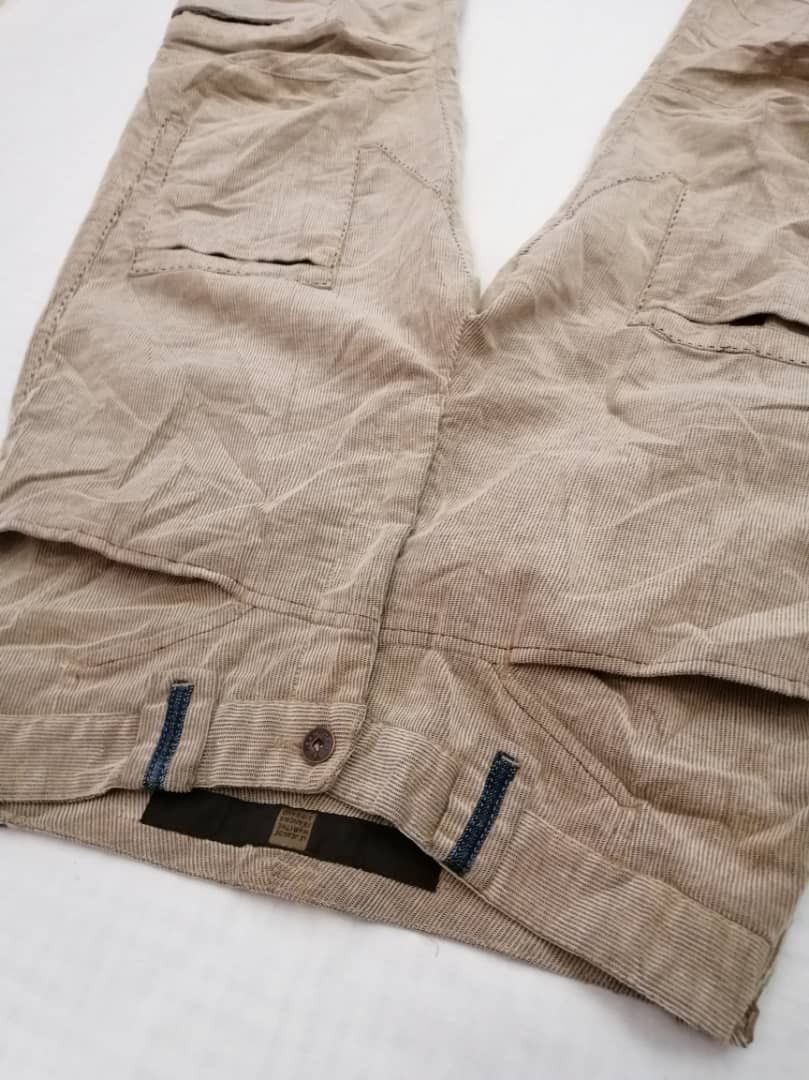 Marithe + Francois Girbaud 8 Pockets Marithe Francois Girbaud Corduroy Cargo Pants Size US 31 - 6 Thumbnail