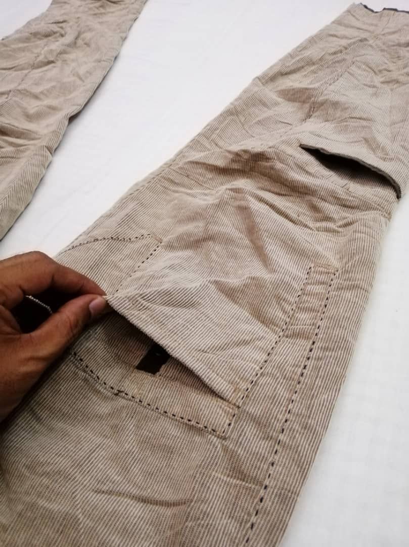 Marithe + Francois Girbaud 8 Pockets Marithe Francois Girbaud Corduroy Cargo Pants Size US 31 - 5 Thumbnail