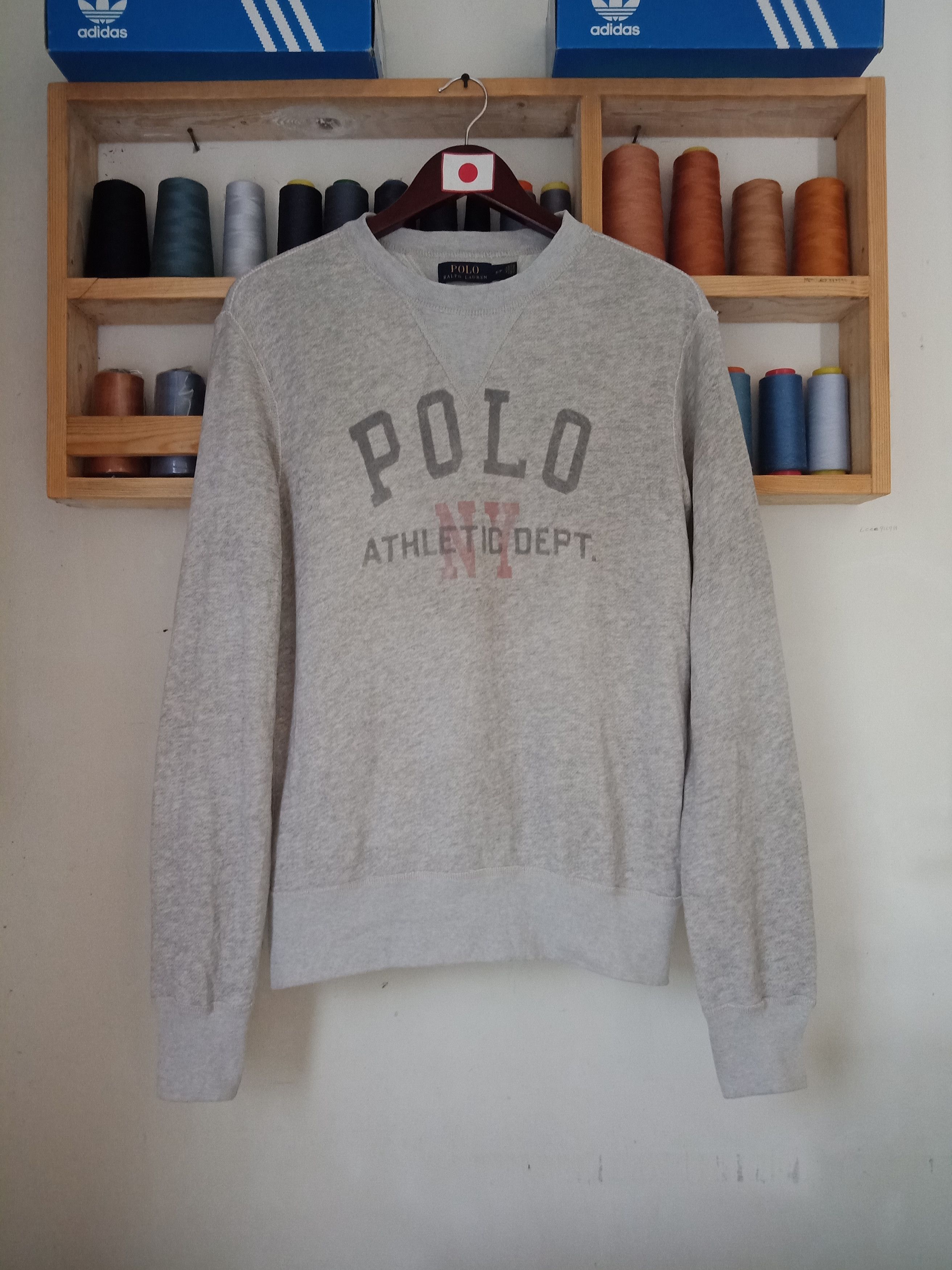 Polo Ralph Lauren Polo NY Crewneck Big Logo Size US S / EU 44-46 / 1 - 1 Thumbnail