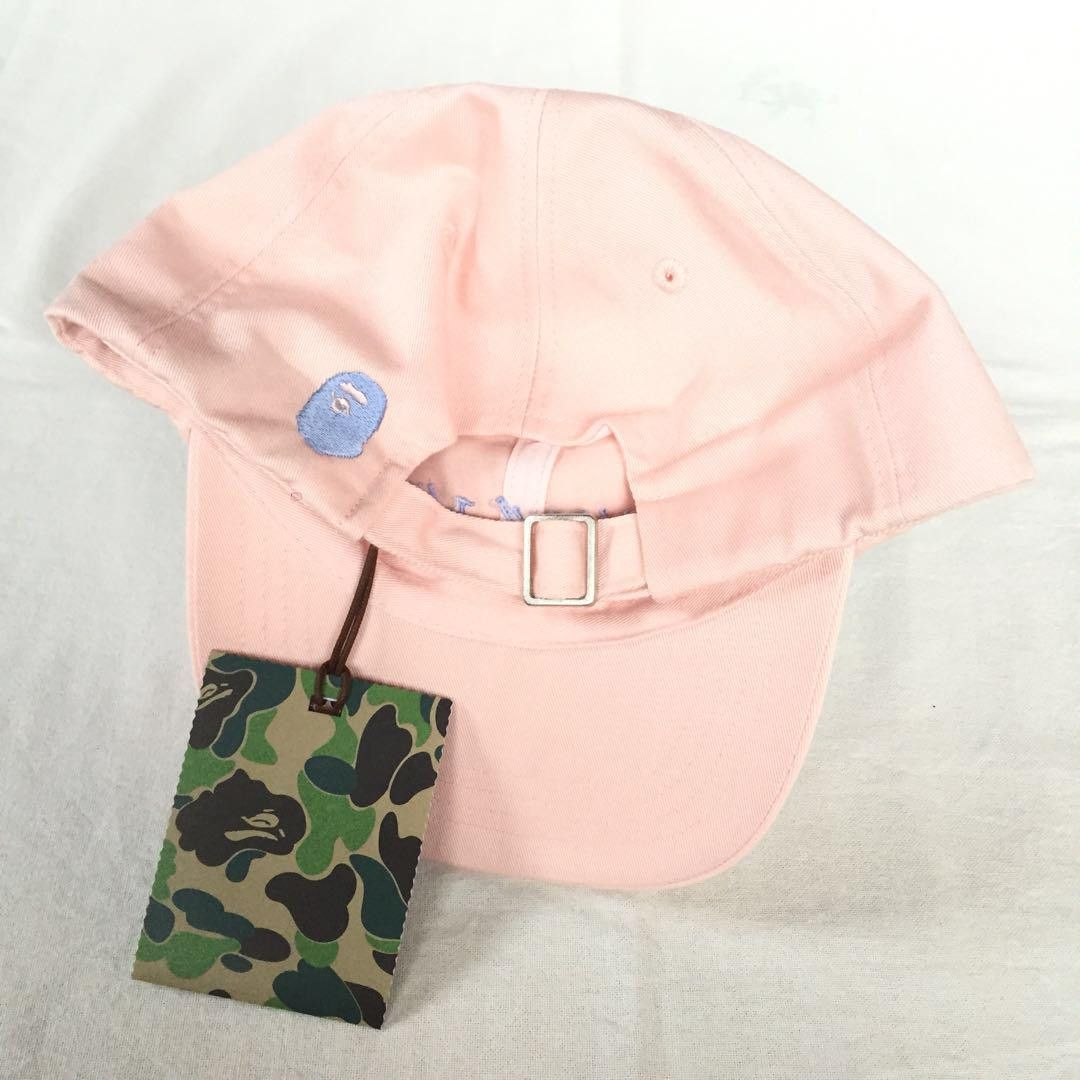 Popular Bape Pink Katakana Hat