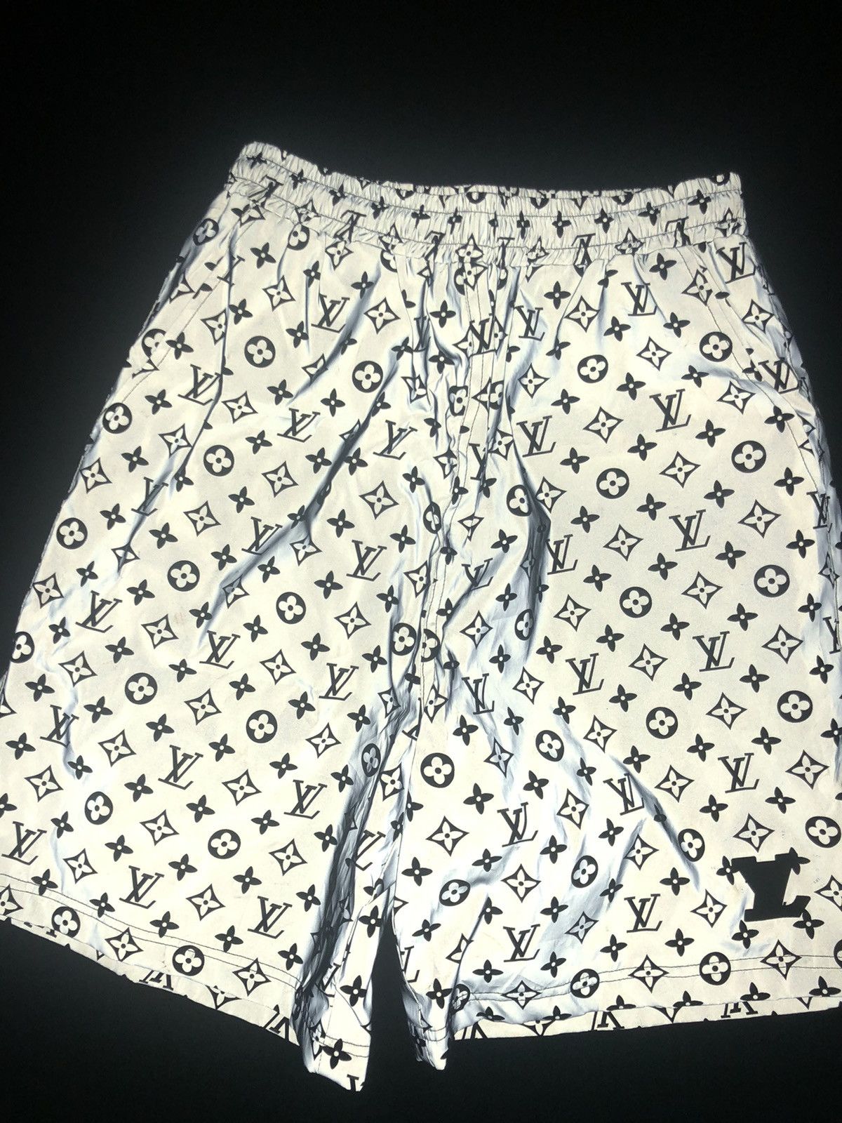 LV Silver Swim Trunks (Reflective) : r/DHgate