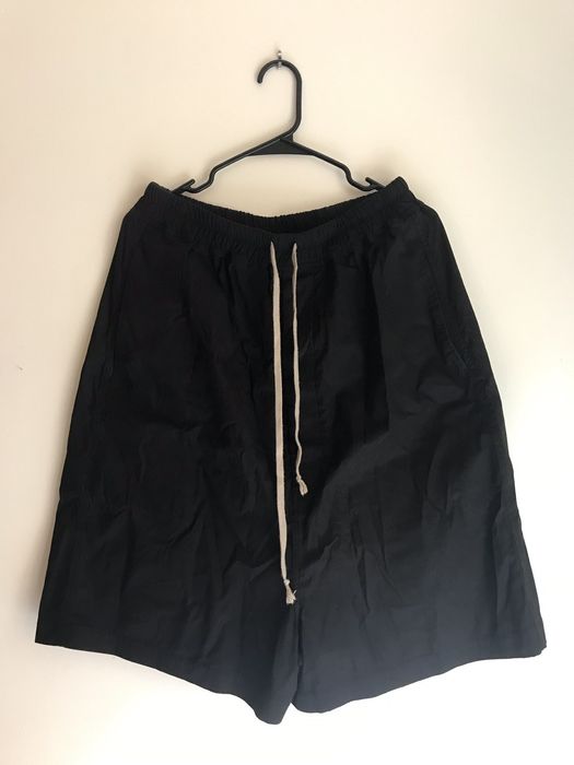 Rick Owens Rick Owens ss17 Walrus Black Megashorts | Grailed