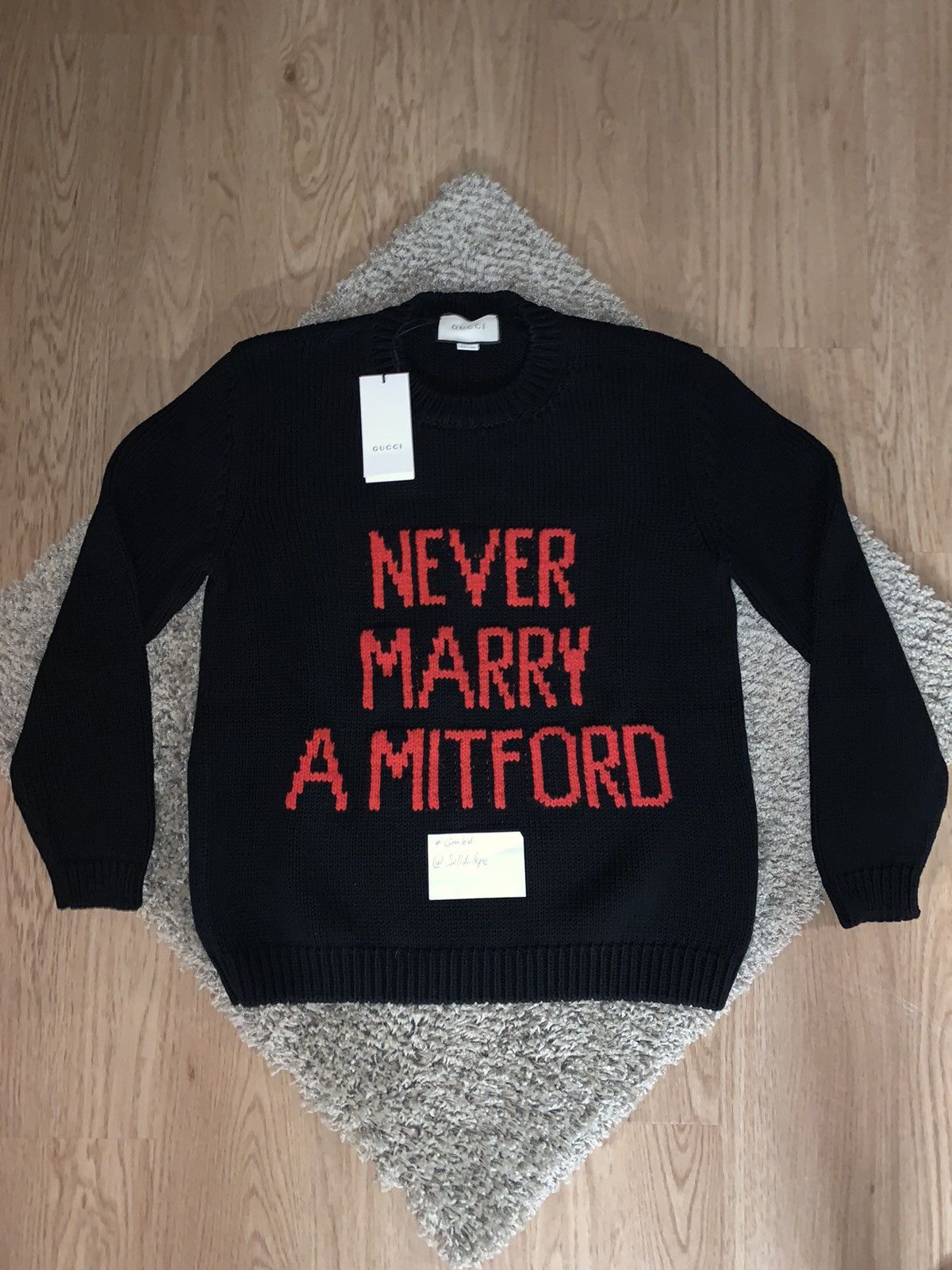 Gucci Never Marry a Mitford Sweater Grailed