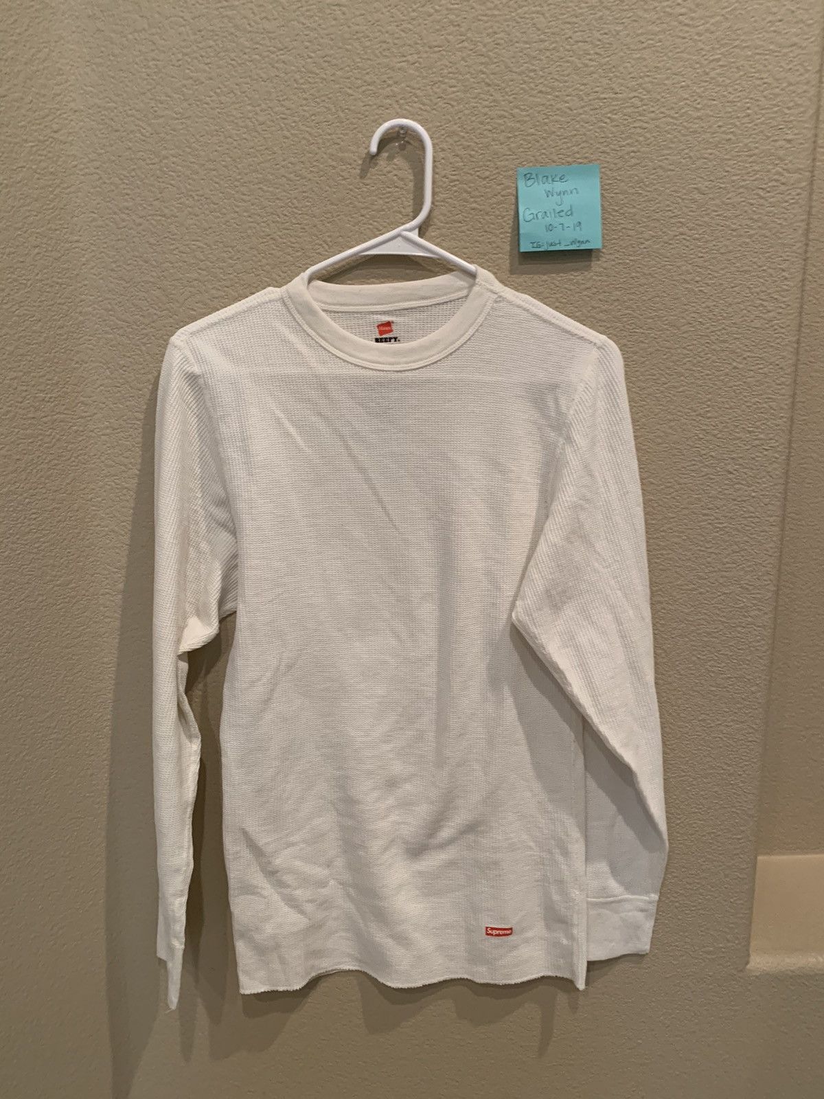 Supreme hanes long outlet sleeve