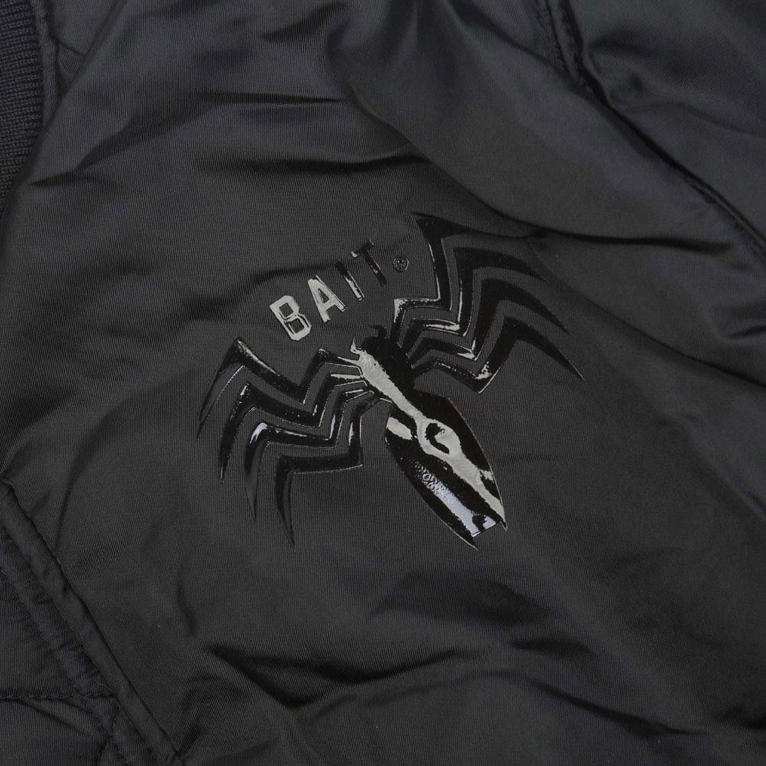 Bait x marvel x alpha industries men ma1 venom reversible jacket best sale