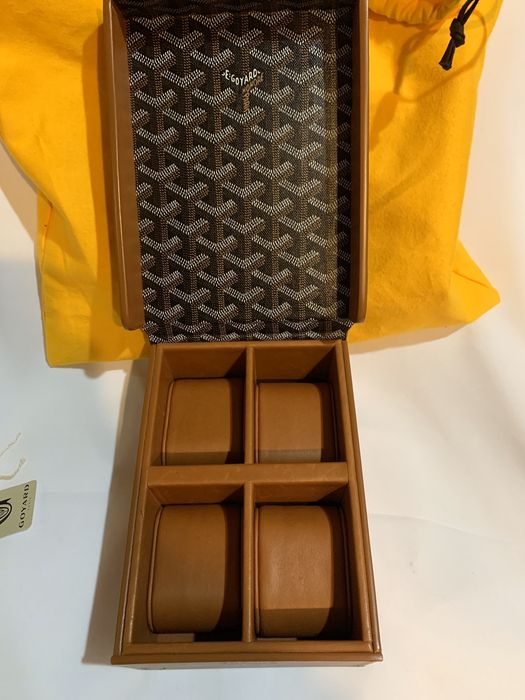 Goyard Coffret Montre Green 4 Watch Box