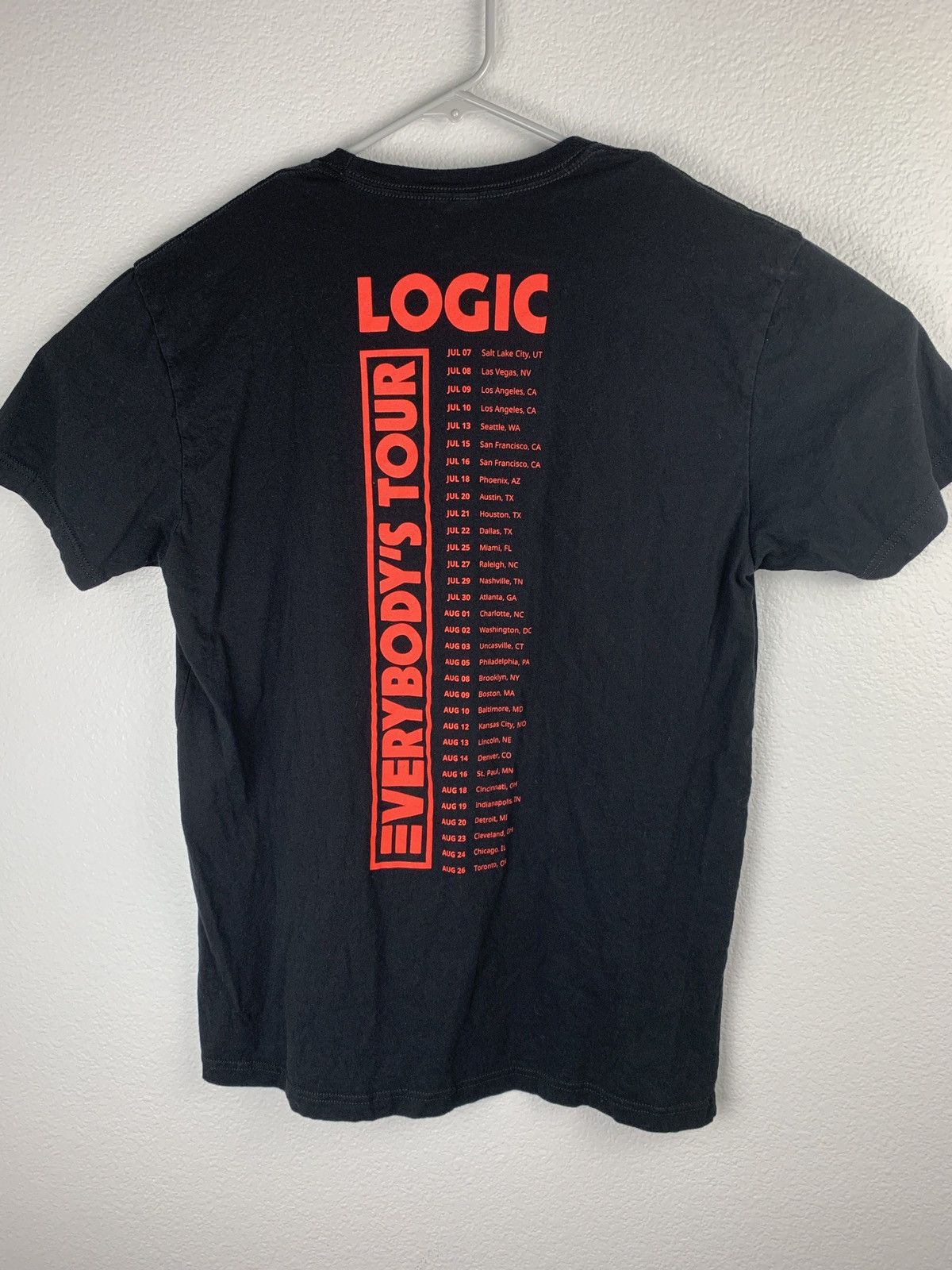 Logic Logic Everybody Tour Tee Size US L / EU 52-54 / 3 - 2 Thumbnail