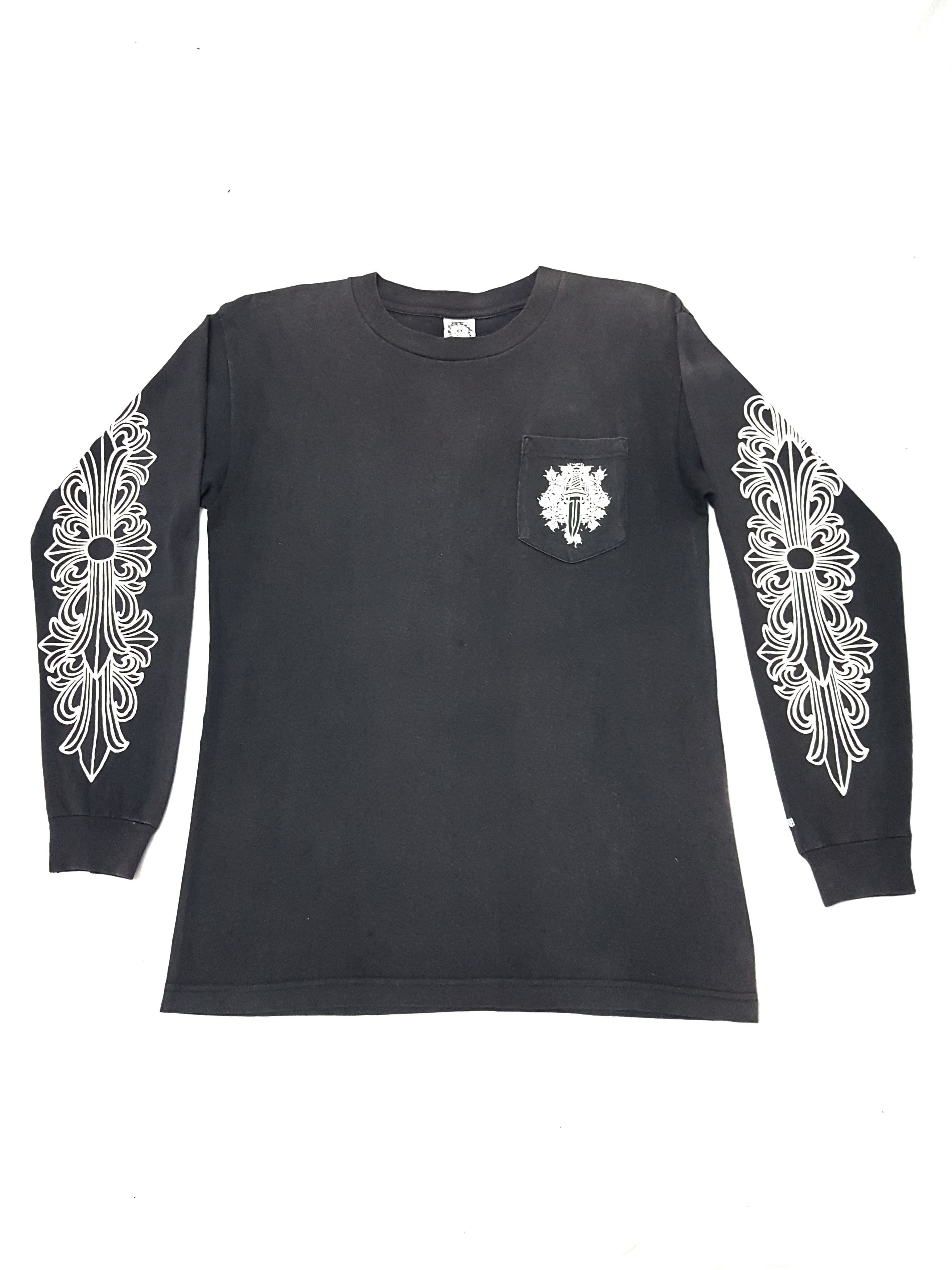 Chrome Hearts Crazy Faded Vintage 90s Chrome Hearts Floral
