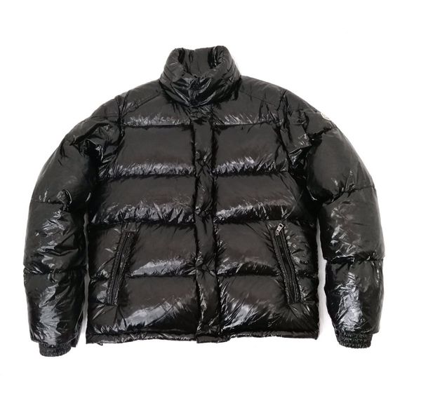 Moncler Moncler Shiny Puffer Jacket Black Color Design | Grailed