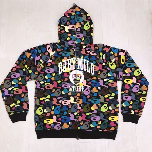 Baby milo multi online camo hoodie