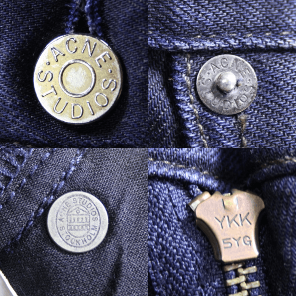 Acne Studios Ace Oreo Skinny Fit Jeans Size US 29 - 11 Thumbnail