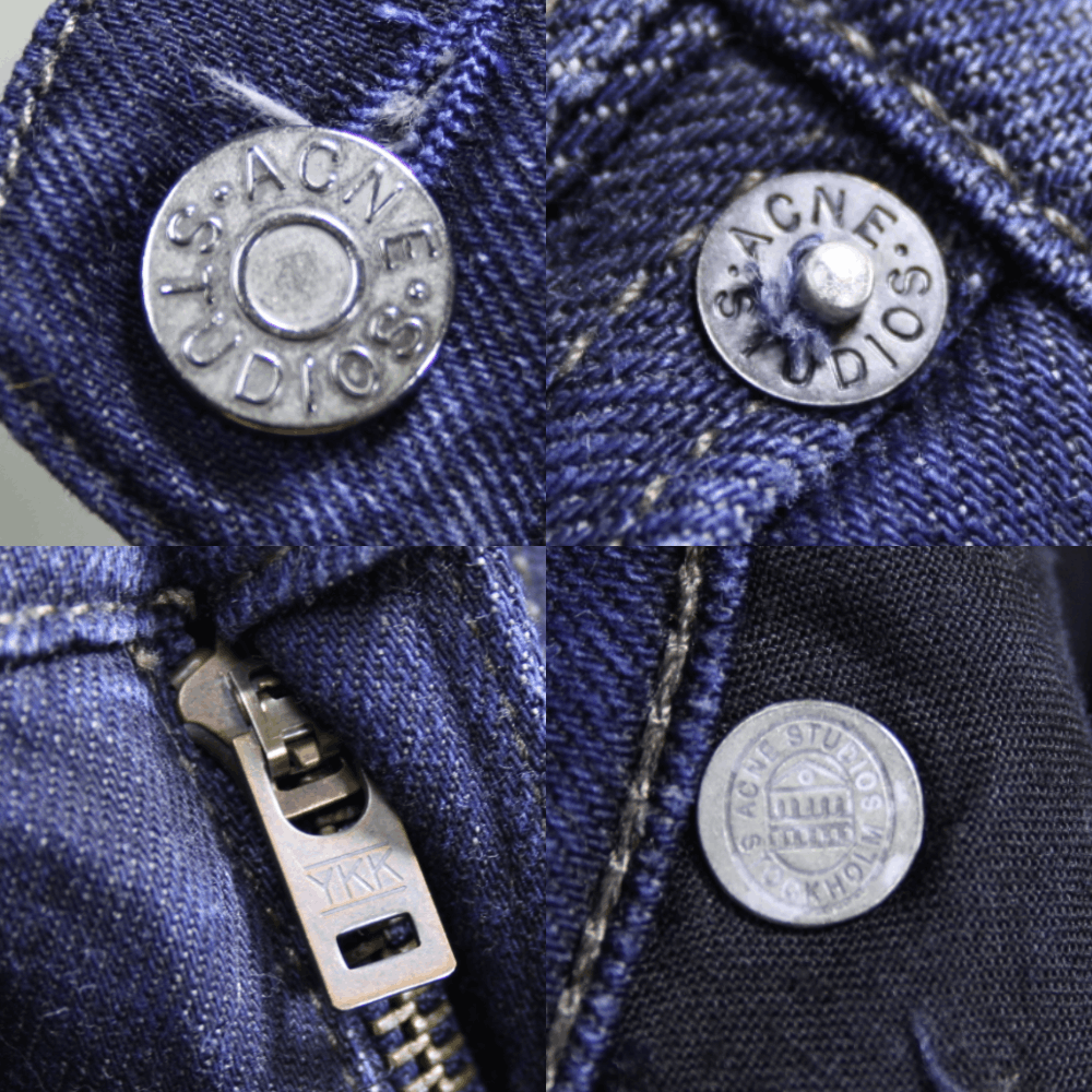 Acne Studios Ace Oreo Jeans Skinny Fit Size US 30 / EU 46 - 11 Thumbnail
