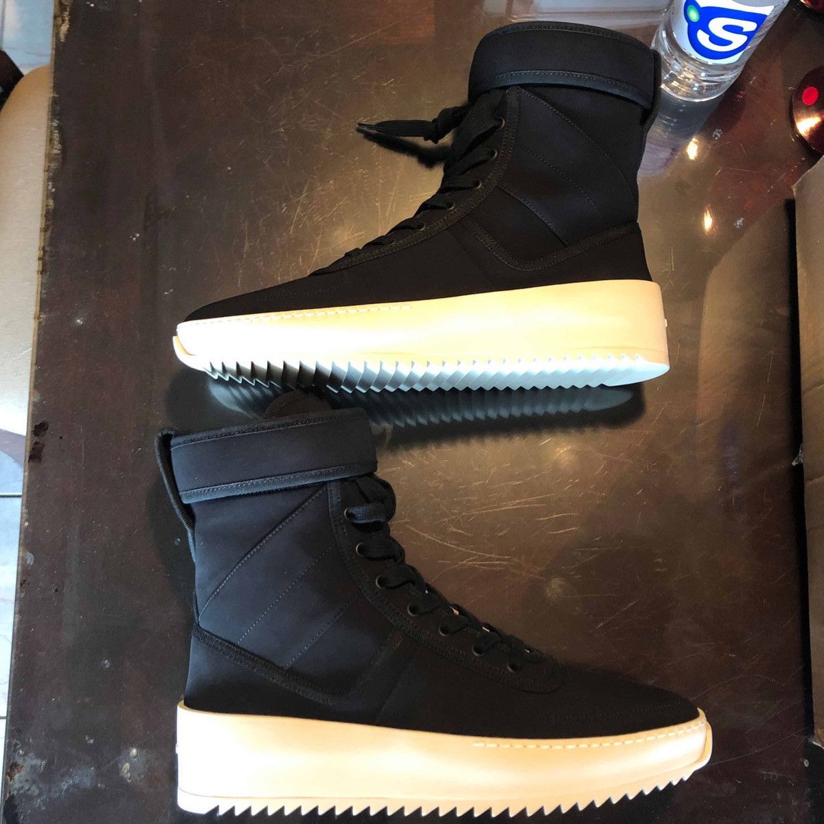 Fear of god on sale military boots black