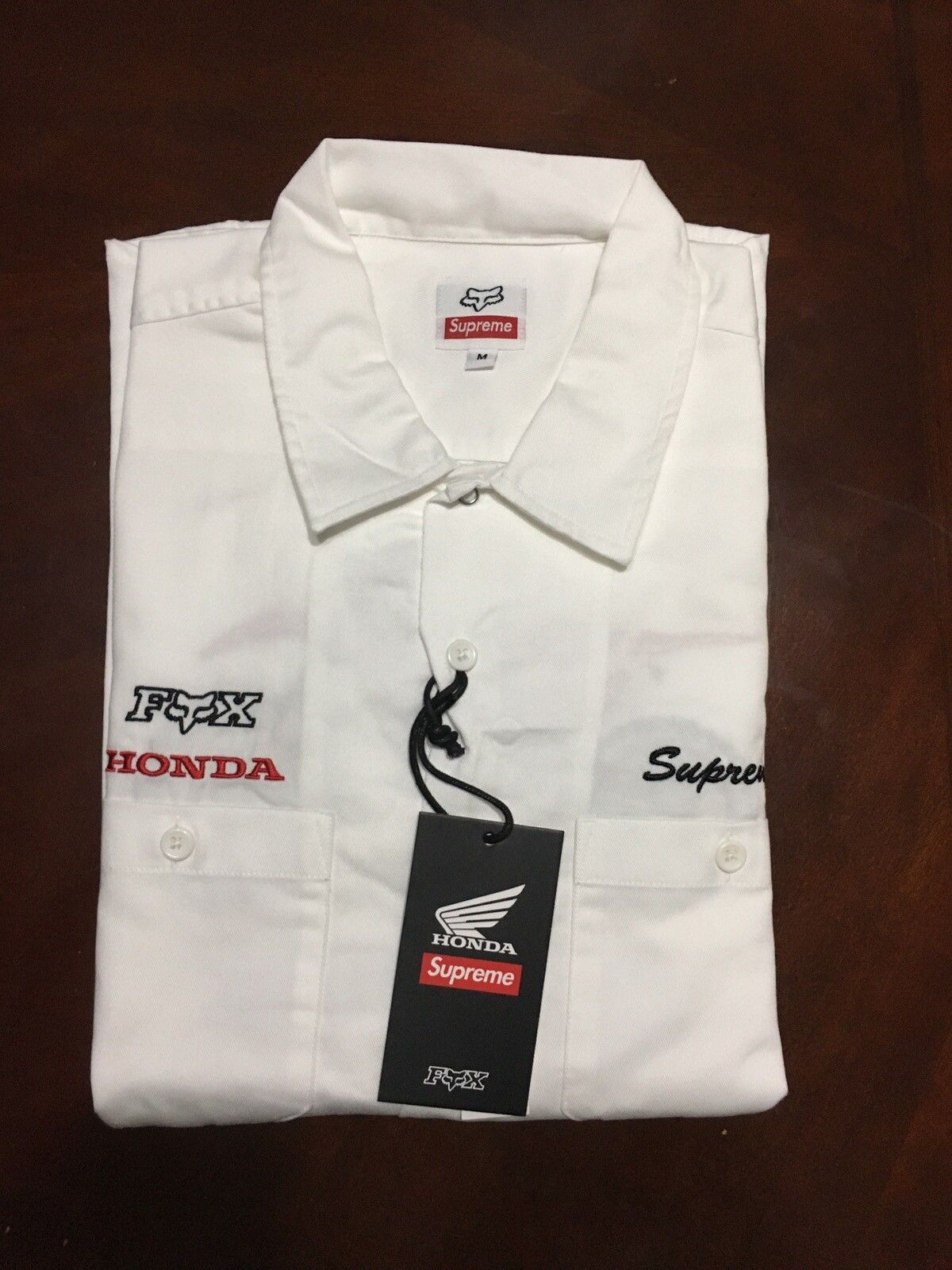 Supreme Supreme®/Honda®/Fox® Racing Work Shirt | Grailed
