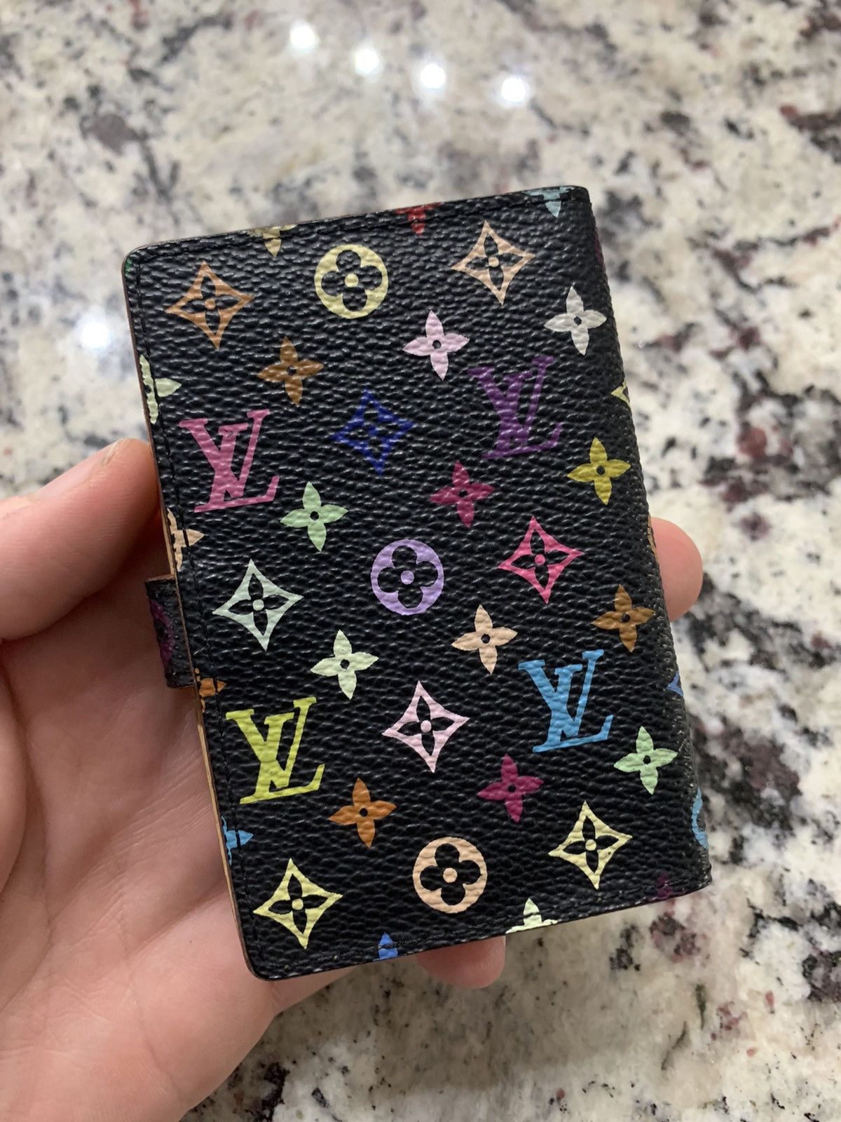 Louis Vuitton × Takashi Murakami Multicolor Monogram Card Holder Wallet Size ONE SIZE - 3 Thumbnail