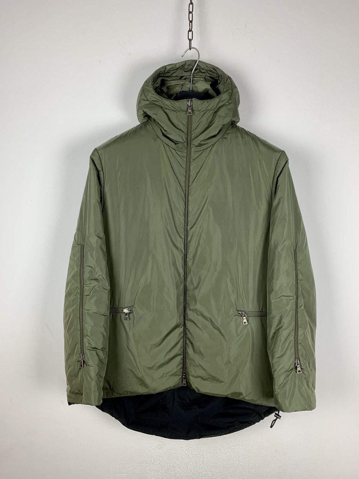 Prada × Vintage Prada Sport A/W 1999 Parka Padded Jacket Nylon 