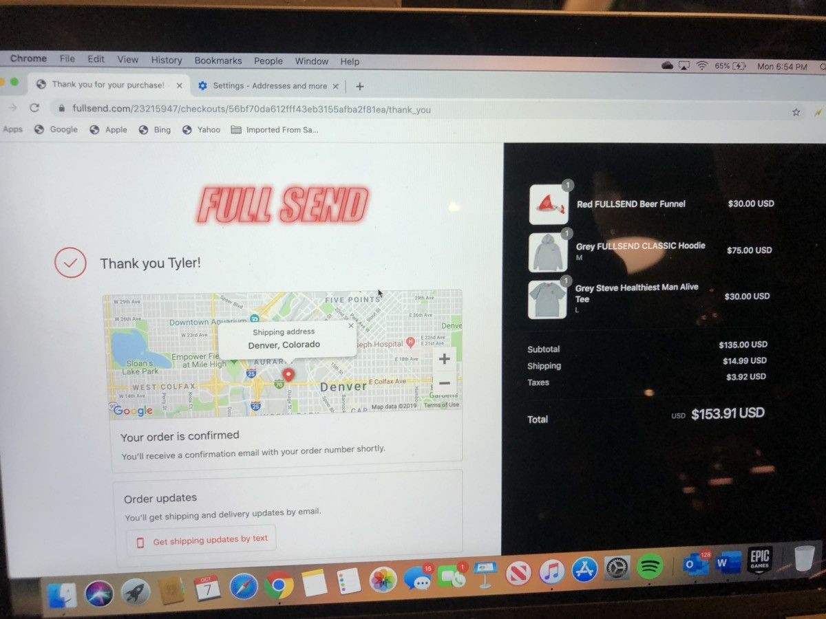 Full Send by Nelk Boys Fullsend Beer Funnel Grailed