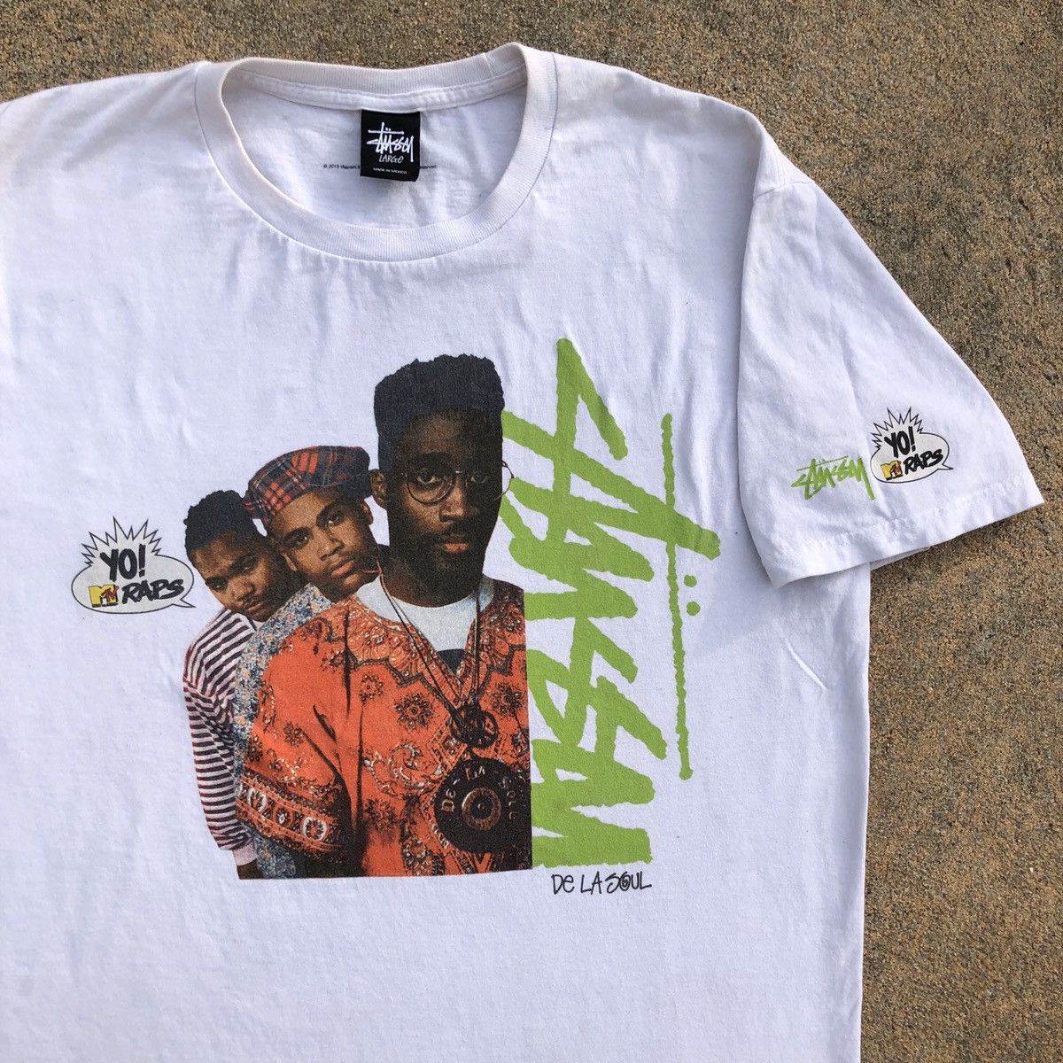 激安特注 STUSSY De La Soul YO! MTV RAPS Tee Tシャツ | www.artfive