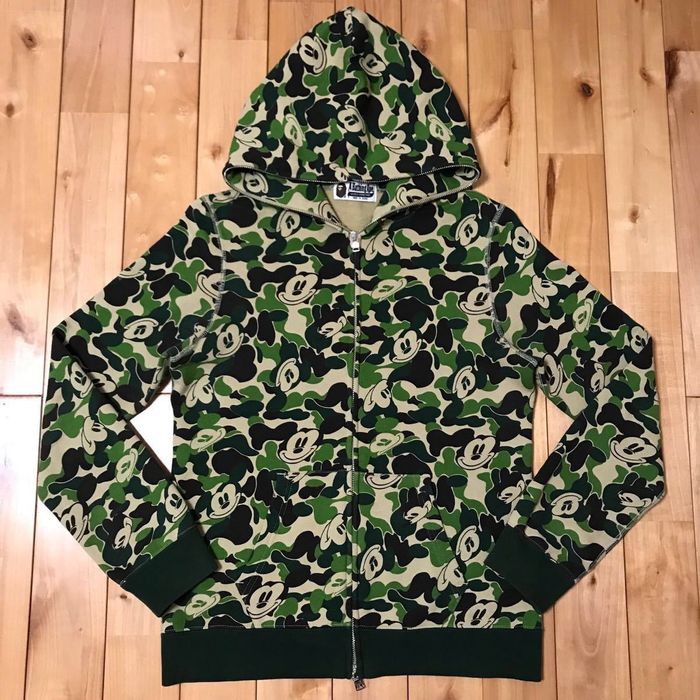 Mickey mouse store bape hoodie