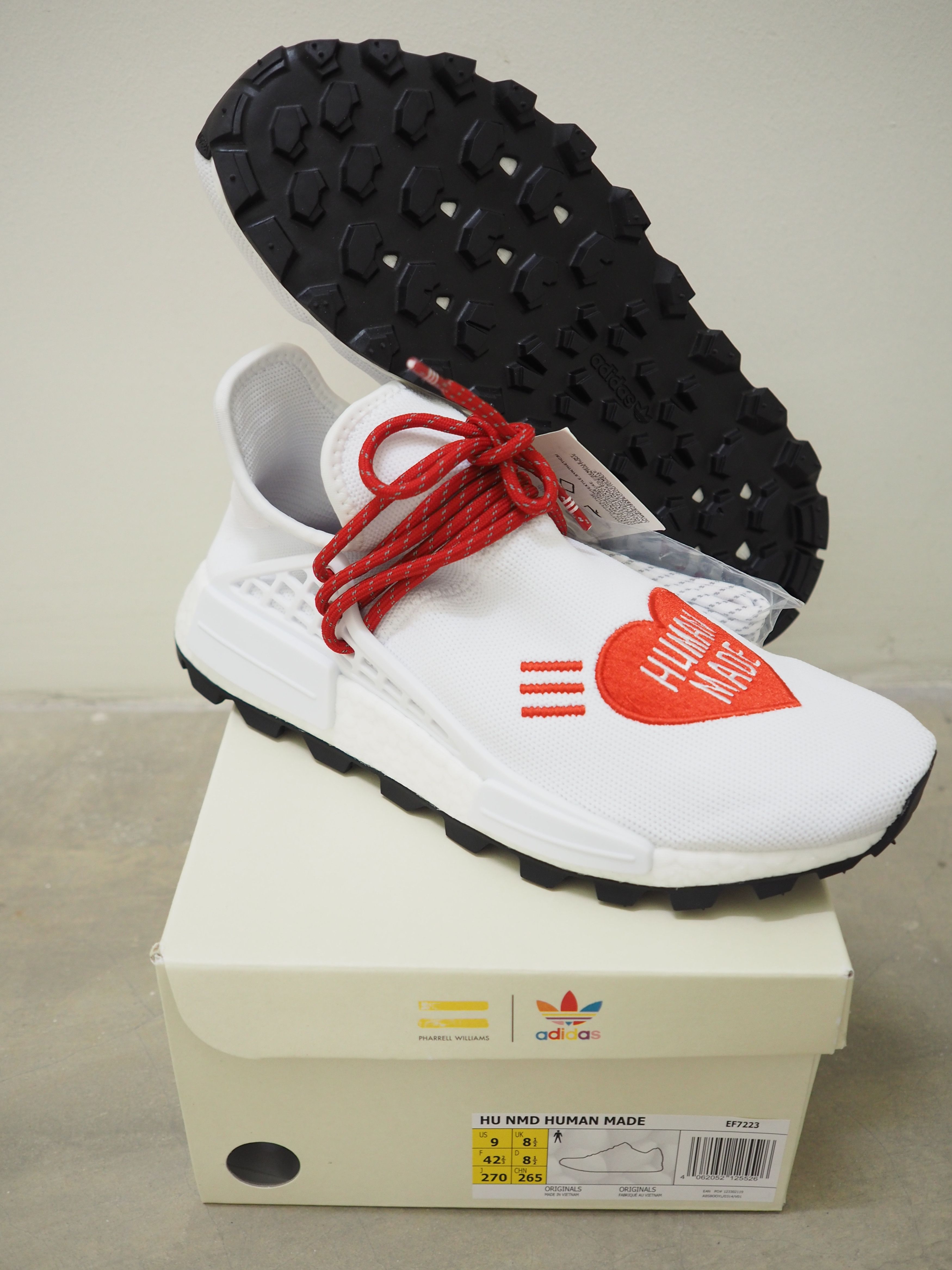 adidas gazelle silver green womens Adidas NMD HU Pharrell Human Made White Red main image 0