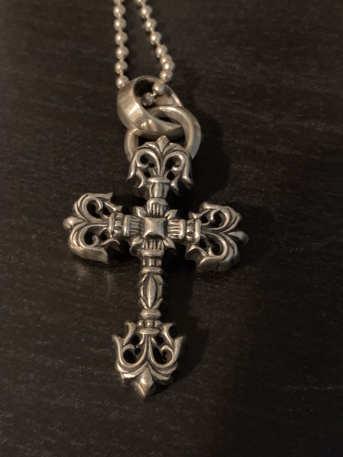 Chrome Hearts Filigree Cross Pendant