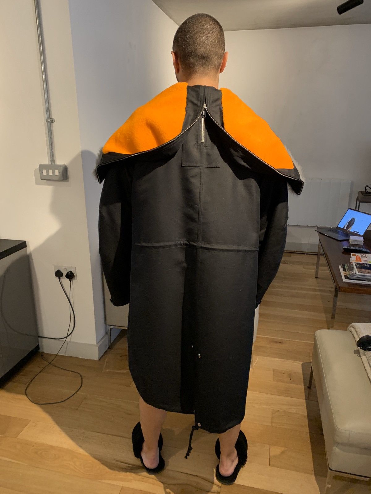 Calvin Klein 205W39NYC Calvin Klein 205w39nyc Oversized Parka by Raf Simons Size US L / EU 52-54 / 3 - 3 Thumbnail