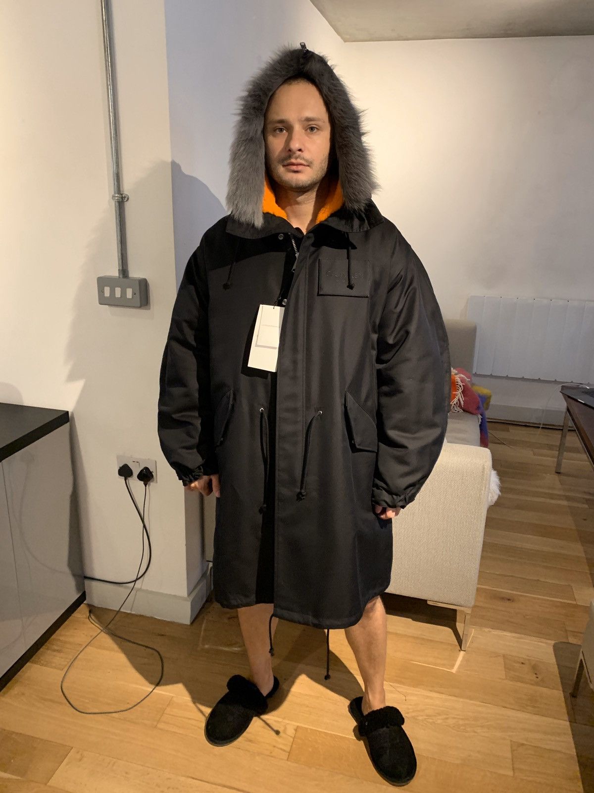 Calvin Klein 205W39NYC Calvin Klein 205w39nyc Oversized Parka by Raf Simons Size US L / EU 52-54 / 3 - 4 Thumbnail