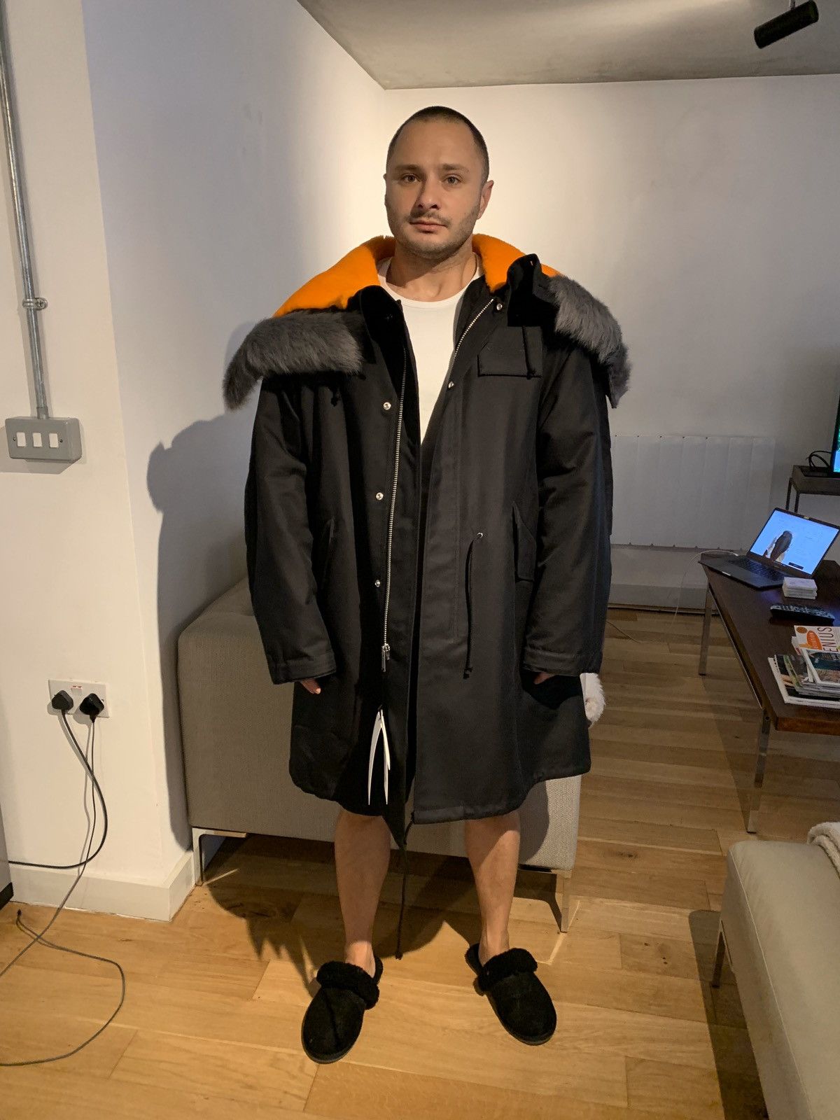 Calvin Klein 205W39NYC Calvin Klein 205w39nyc Oversized Parka by Raf Simons Size US L / EU 52-54 / 3 - 2 Thumbnail