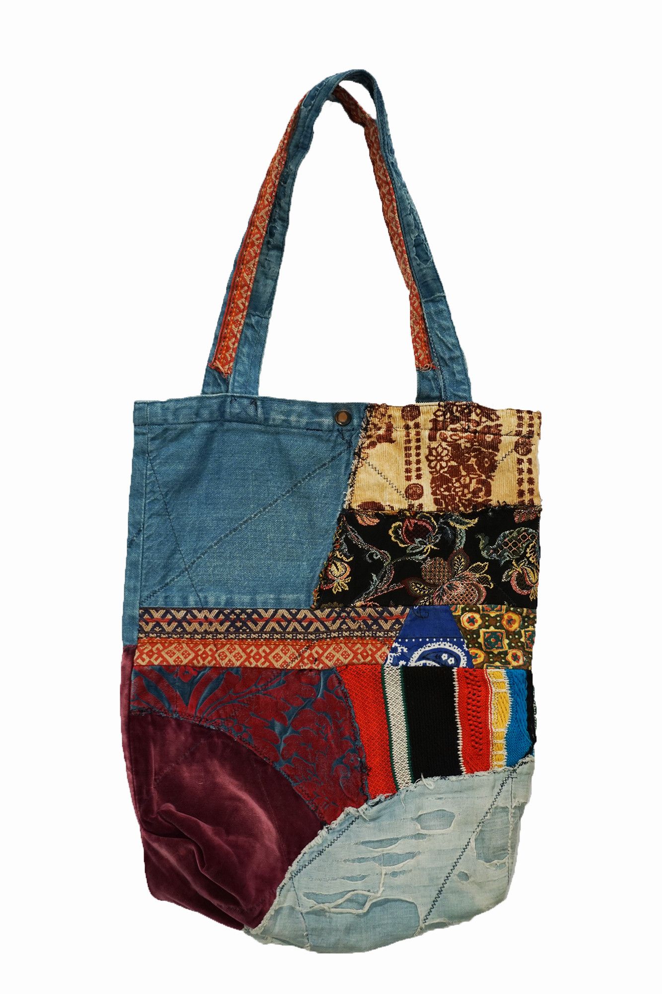 Kapital × Kapital Kountry Kapital KOUNTRY Patchwork Boro Tote Bag