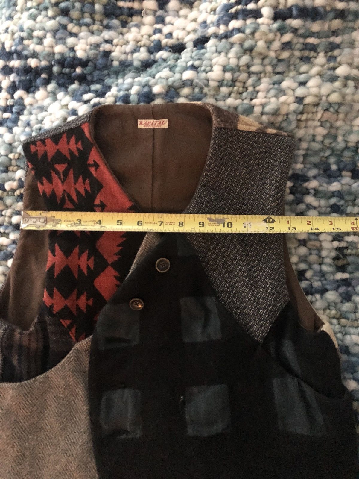 Kapital Kapital Tribal Patchwork Vest Size US S / EU 44-46 / 1 - 4 Thumbnail