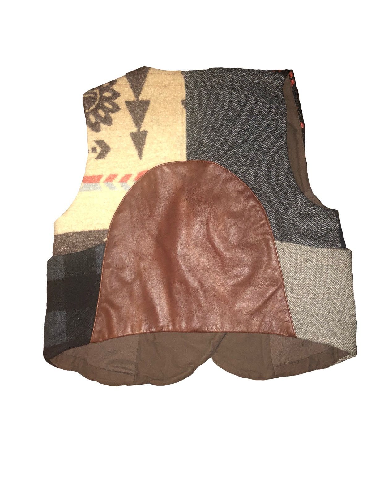 Kapital Kapital Tribal Patchwork Vest Size US S / EU 44-46 / 1 - 2 Thumbnail