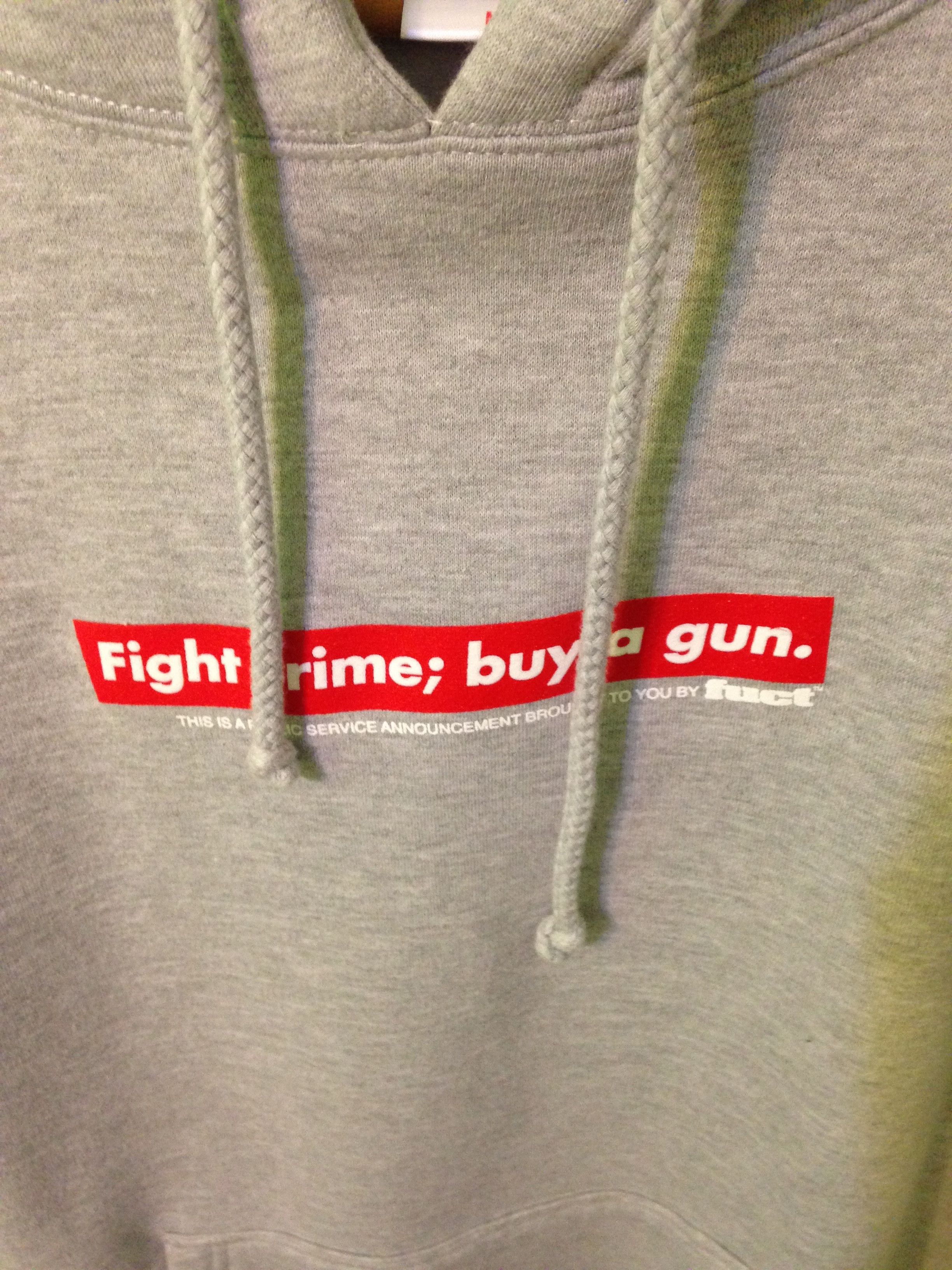 Fuct FUCT Fight Crime; Buy A Gun Hoodie Size US M / EU 48-50 / 2 - 2 Preview