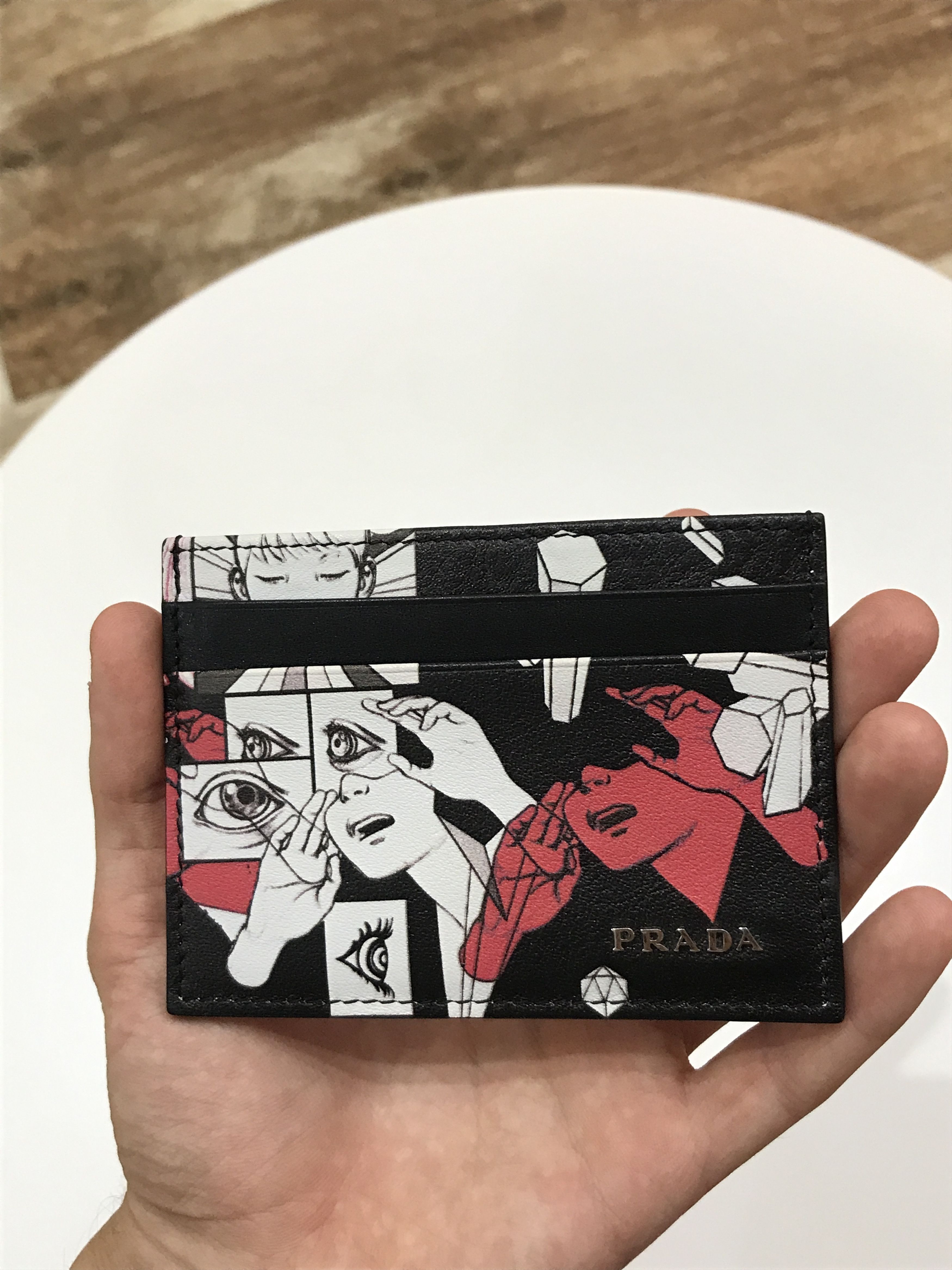 Prada shop anime wallet