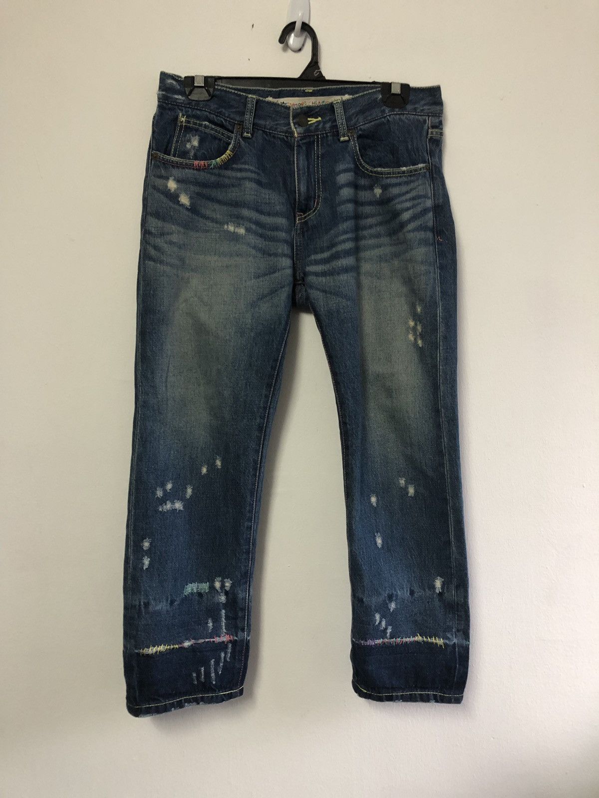Tsumori Chisato TSUMORI CHISATO Denim Pants Soft Size US 30 / EU 46 - 1 Thumbnail